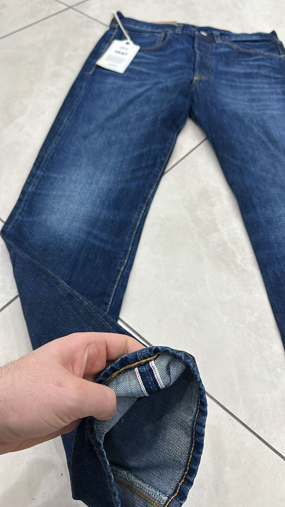 Levi's Vintage Clothing LVC Levi's Vintage Clothing 1947 501XX BigE Selvedge Jeans Size US 32 / EU 48 - 3 Thumbnail