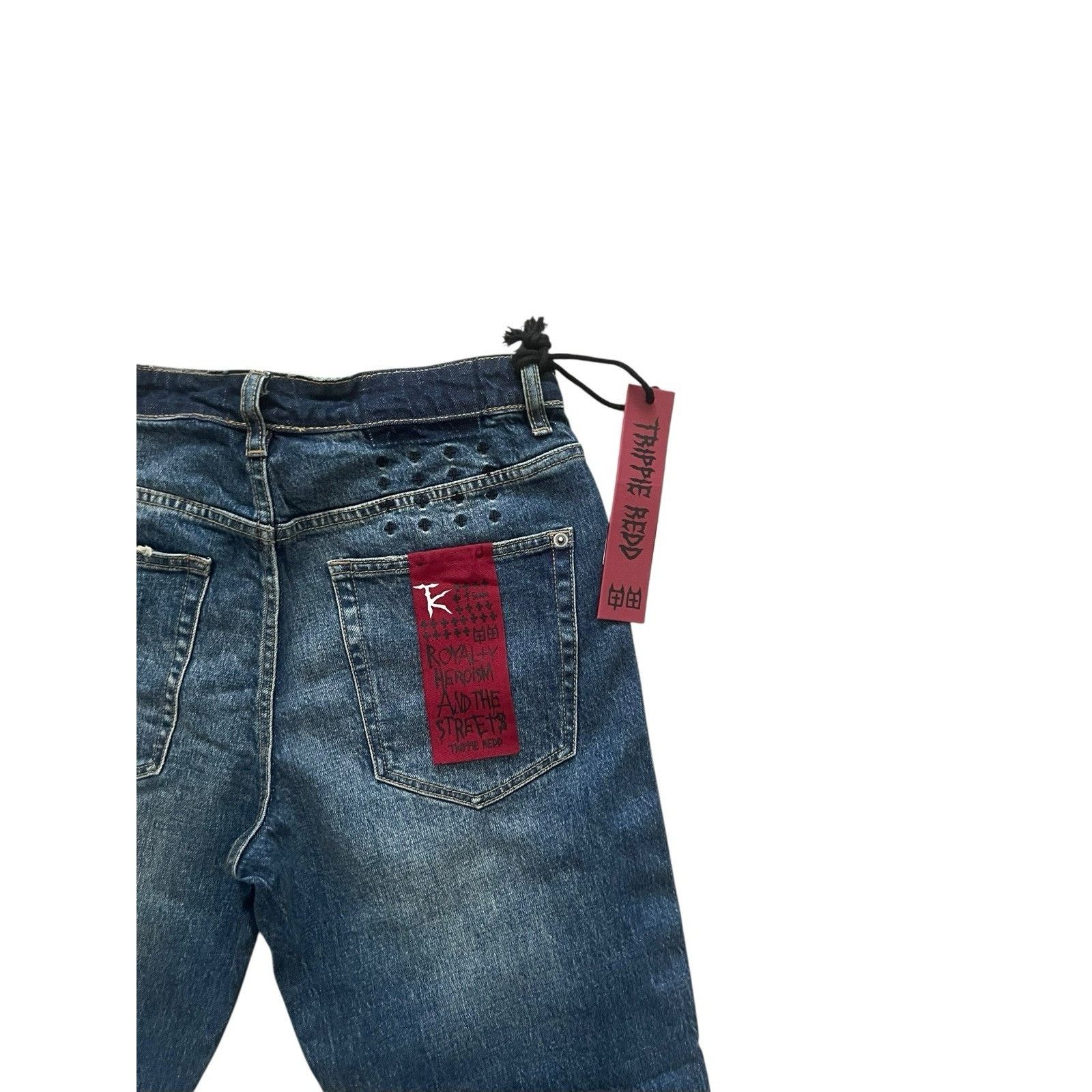 Ksubi Ksubi Jeans Mens Trippie Redd Bronko Flared Jeans Size 31/32 Size US 31 - 6 Thumbnail