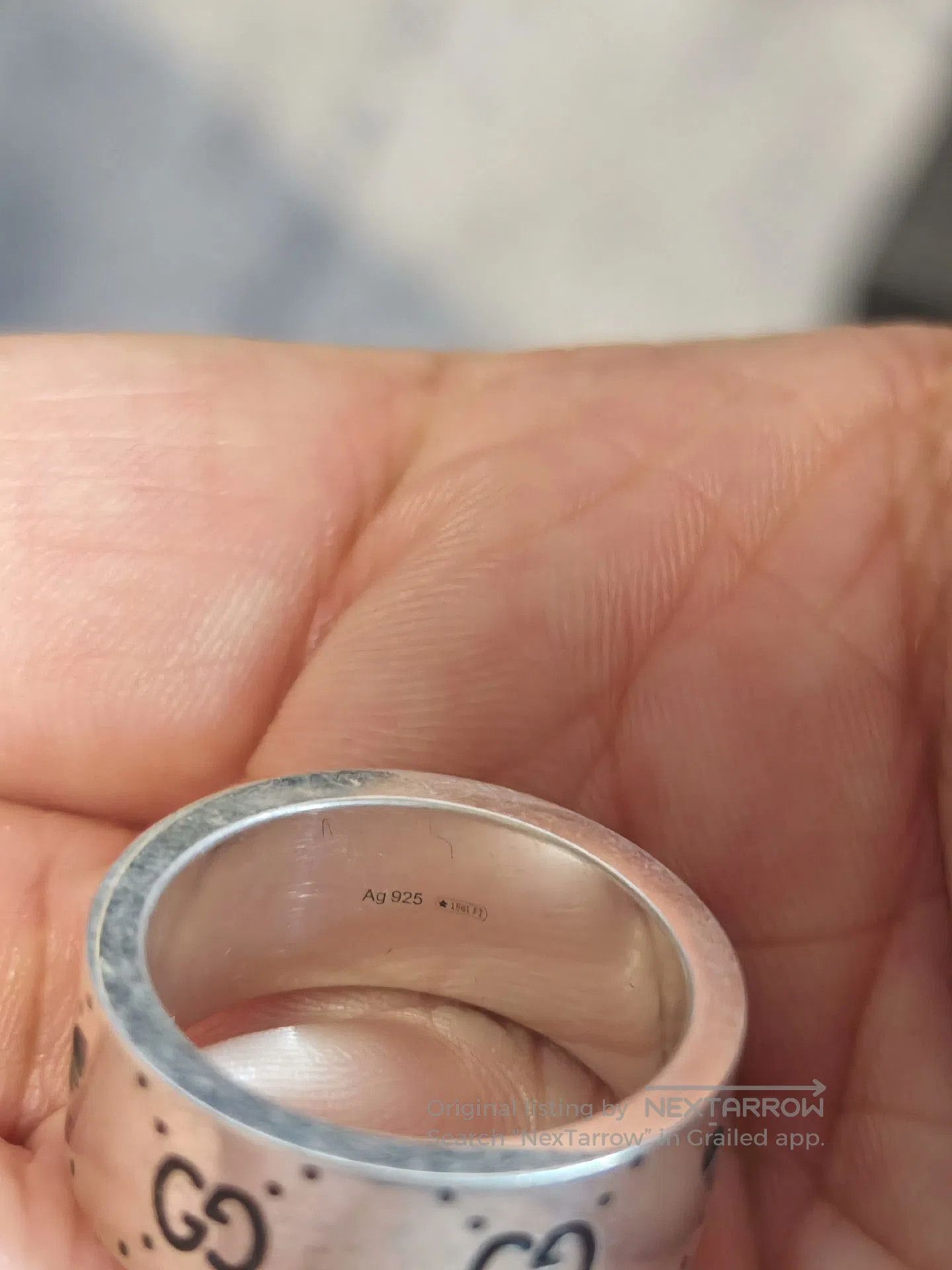 Gucci Gucci Adidas Collaboration Ring. Size ONE SIZE - 3 Thumbnail