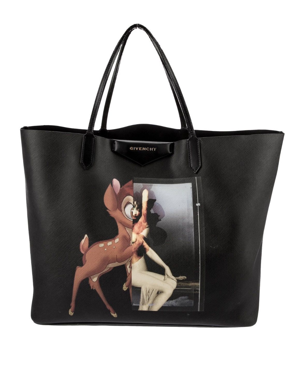 Givenchy Bambi Motif Tote Bag in Black, Women's