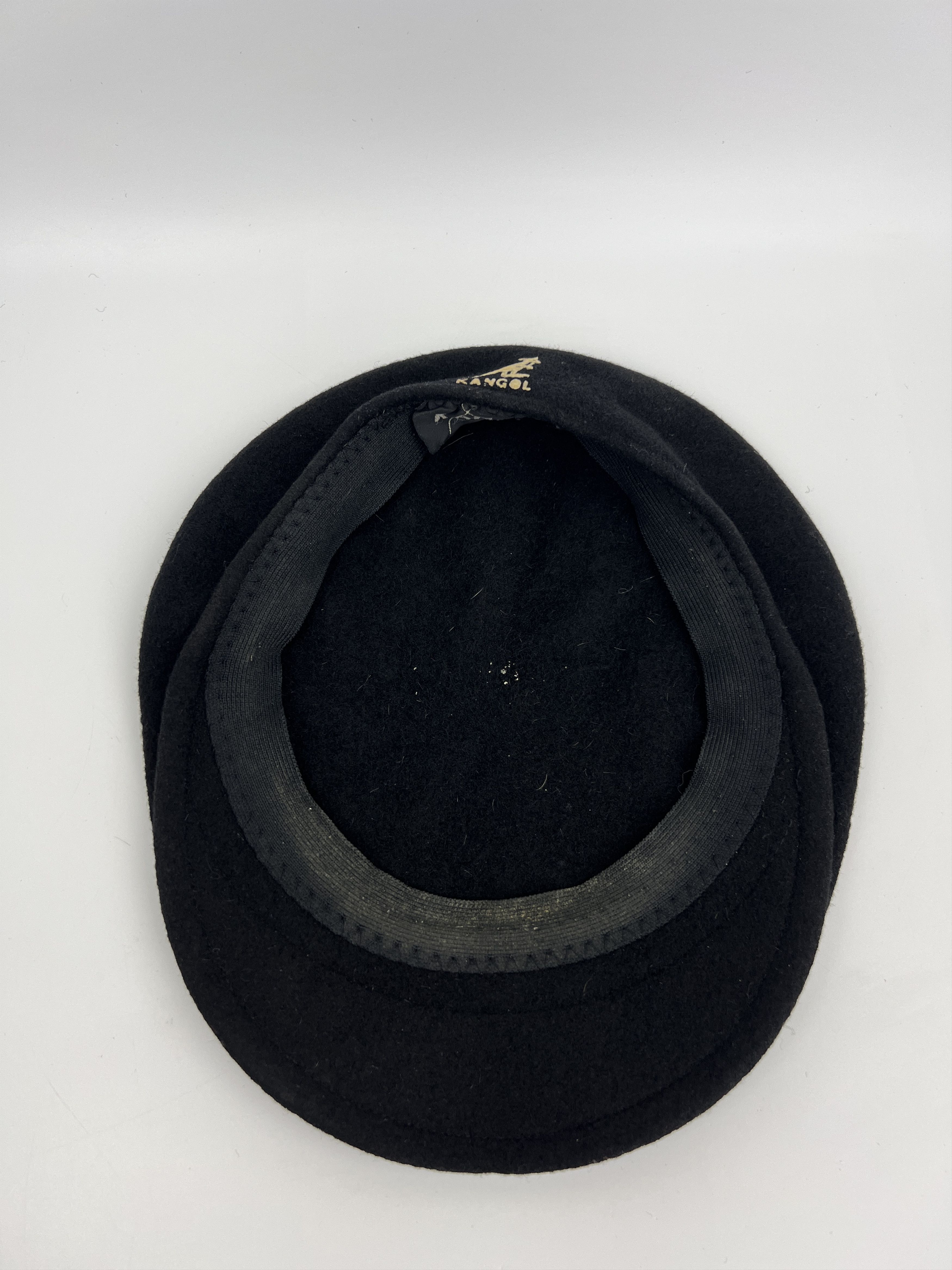 Kangol Vintage Kangol Black Wool Hat Size ONE SIZE - 5 Thumbnail
