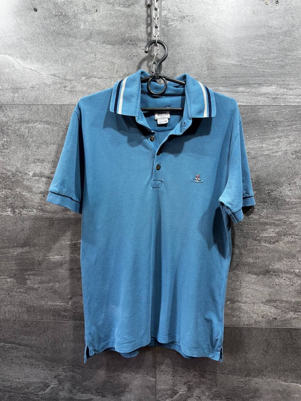 Vivienne Westwood Vivienne Westwood Polo Shirt Mini Logo Orb Size US M / EU 48-50 / 2 - 1 Thumbnail