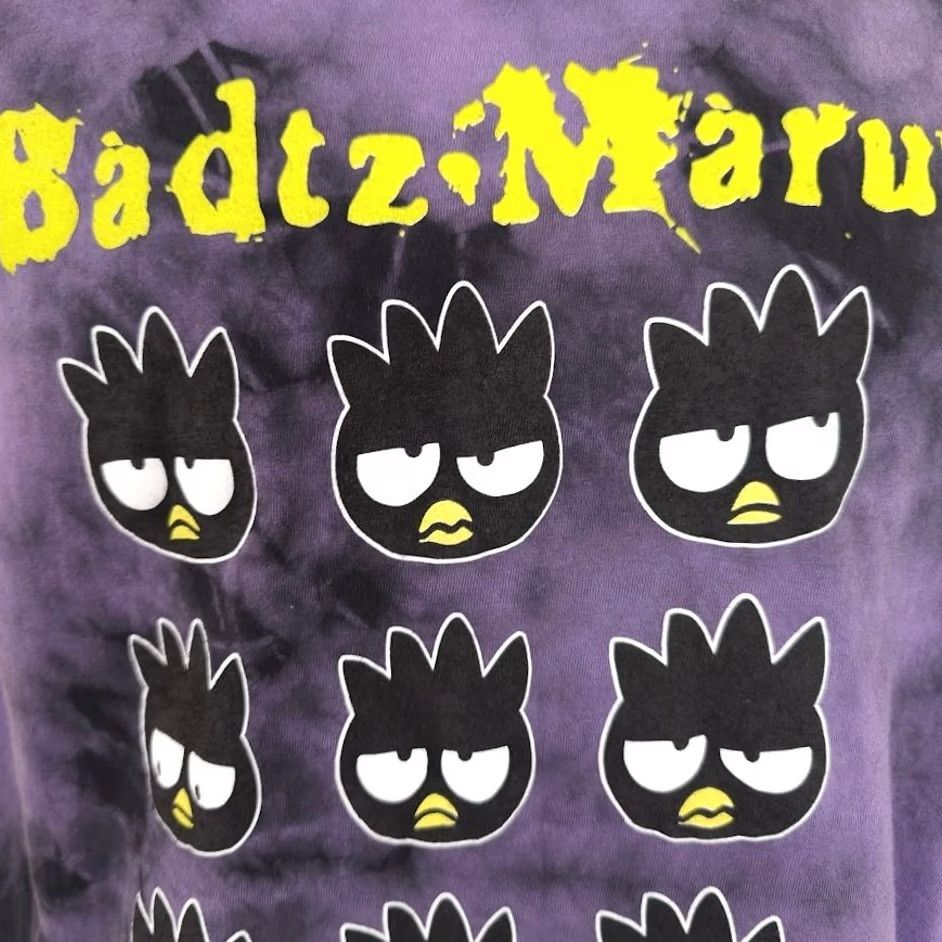 Vintage Badtz Maru T Shirt Mens Size Small Purple Sanrio Bioworld Tie Dye Japanese Size US S / EU 44-46 / 1 - 3 Thumbnail
