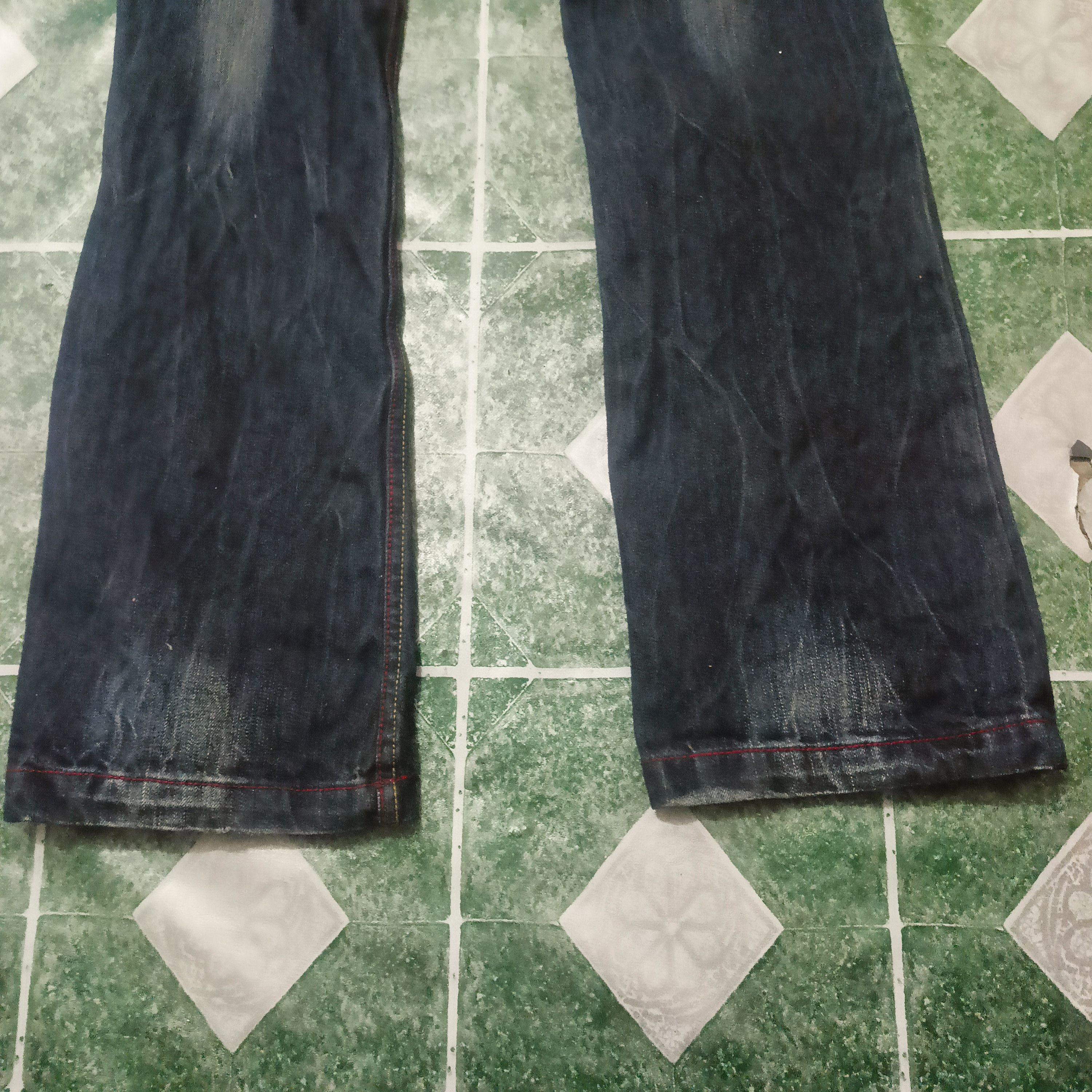 If Six Was Nine Roy 310 flared distressed bootcut jeans Size US 29 - 14 Thumbnail