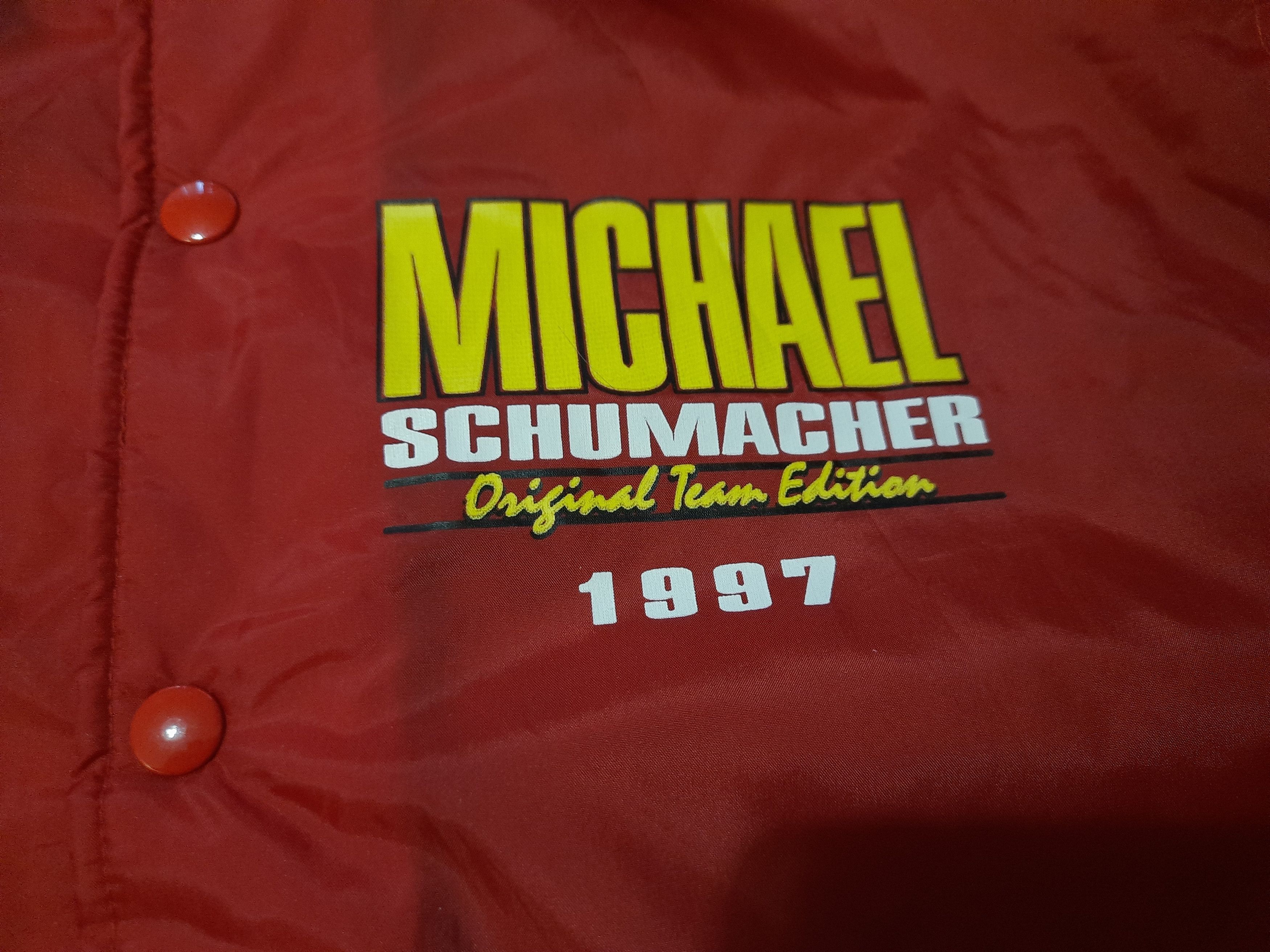 Formula 1 Michael Schumacher Back Logo Ferrari Formula One Jacket Size US L / EU 52-54 / 3 - 3 Thumbnail