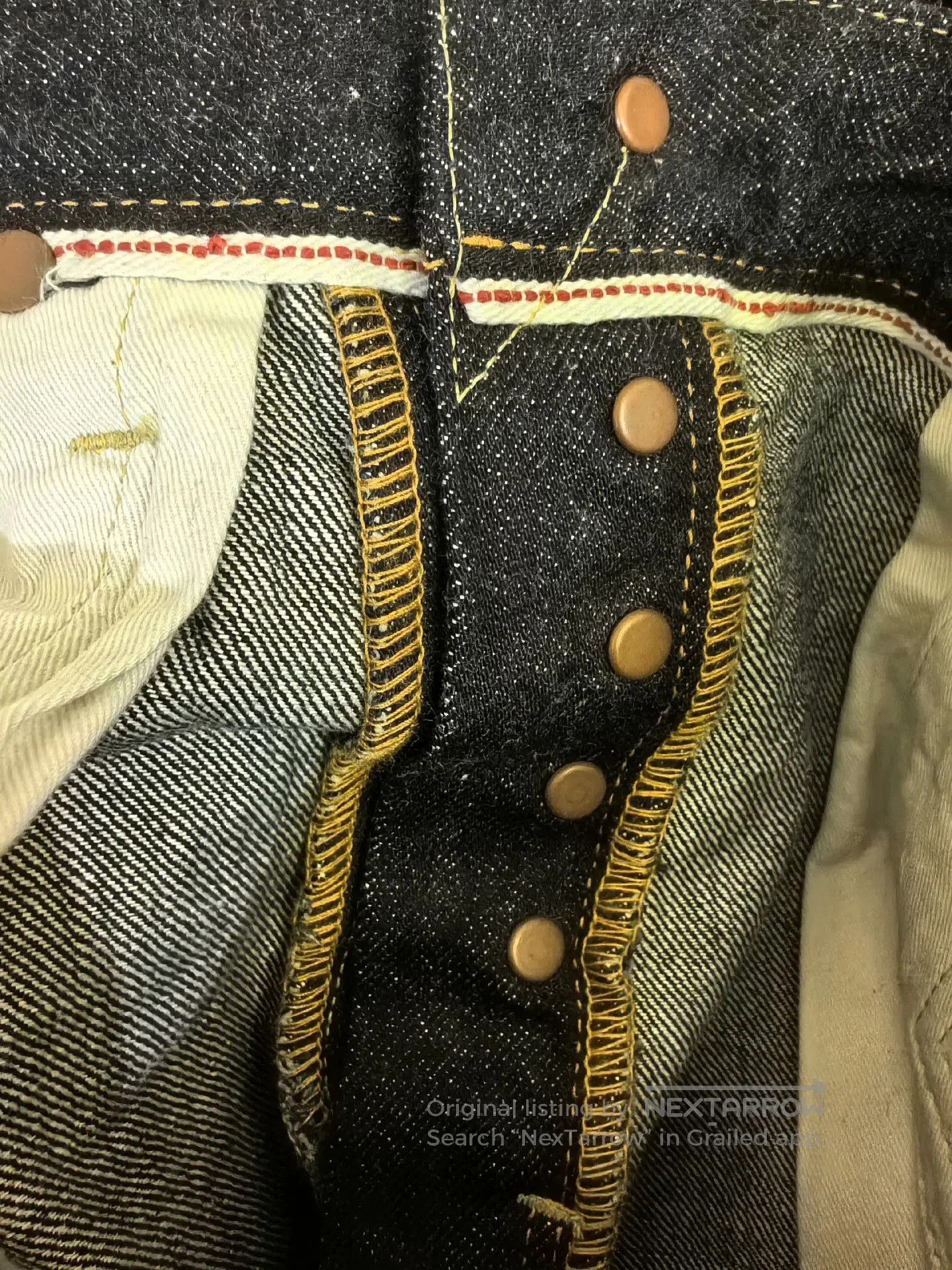 Visvim Visvim Dark Blue Raw Denim Jeans. Size US 30 / EU 46 - 8 Thumbnail