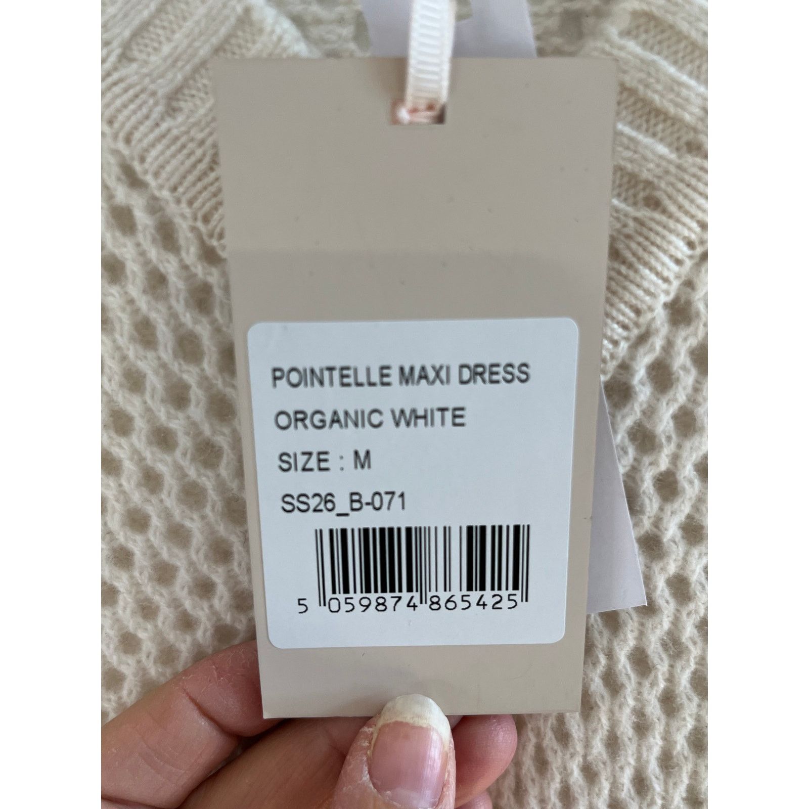 Brodie Cashmere Brodie Cashmere Knit Maxi Dress | NWT Cream Resortwear | M Size M / US 6-8 / IT 42-44 - 5 Thumbnail