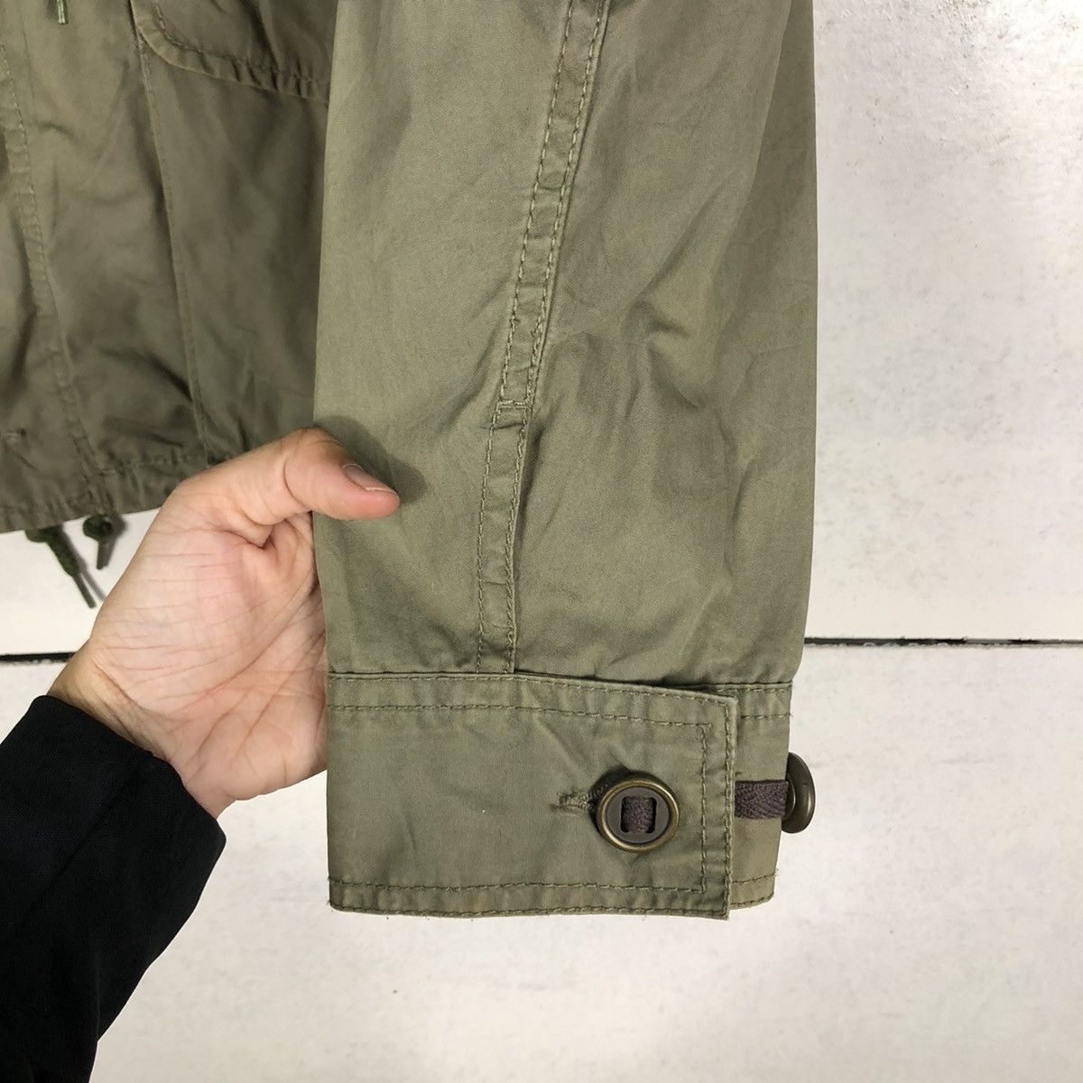 PPFM 🔥CROPPED BONDAGE PARACHUTE BIKER JACKET PPFM JAPAN Size US L / EU 52-54 / 3 - 18 Thumbnail