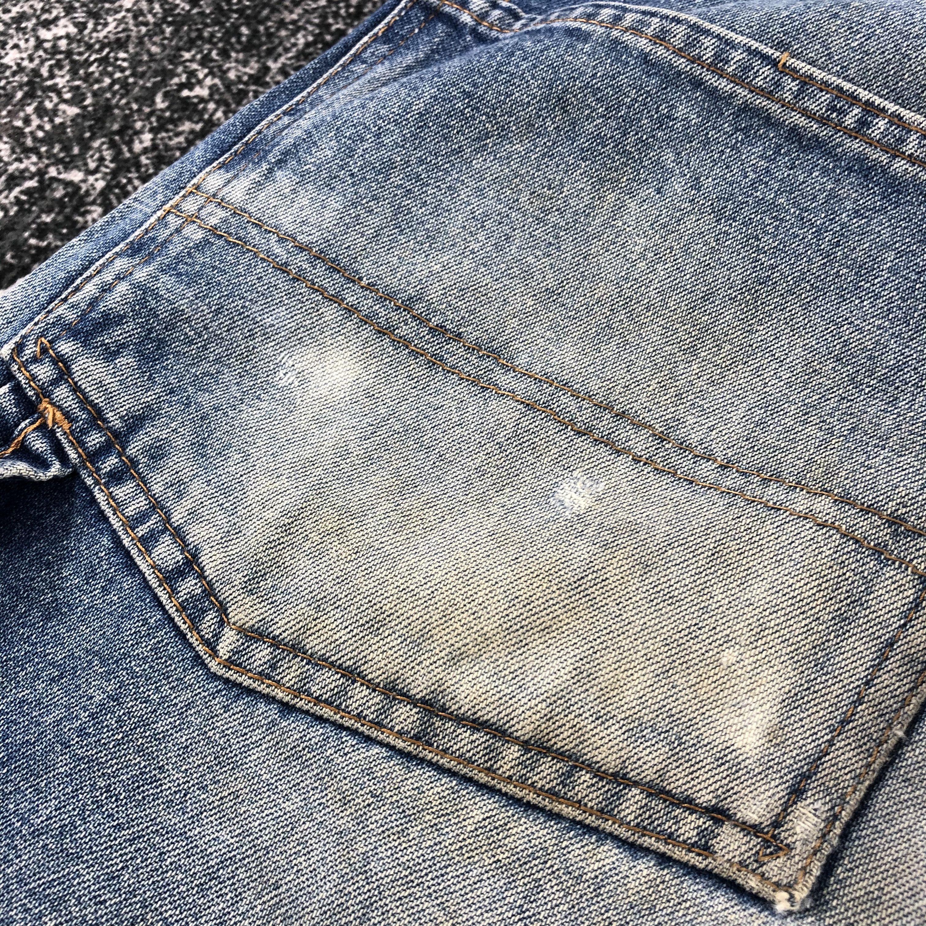 Vintage Vintage Round House Carpenter Jeans Distressed Denim KJ748 Size US 36 / EU 52 - 9 Thumbnail