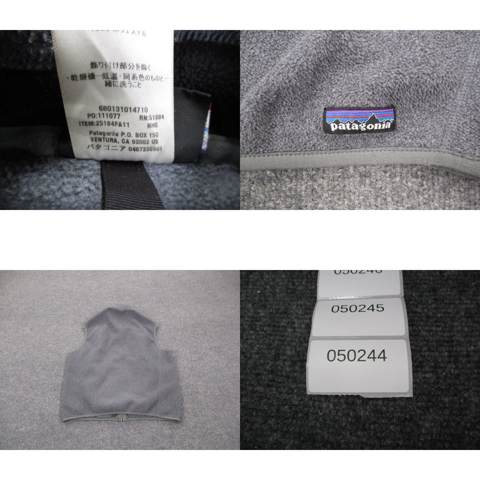 Patagonia Patagonia Vest Jacket Mens M Gray Fleece Synchilla Jumper Hiking Camping 25184 Size US M / EU 48-50 / 2 - 8 Thumbnail