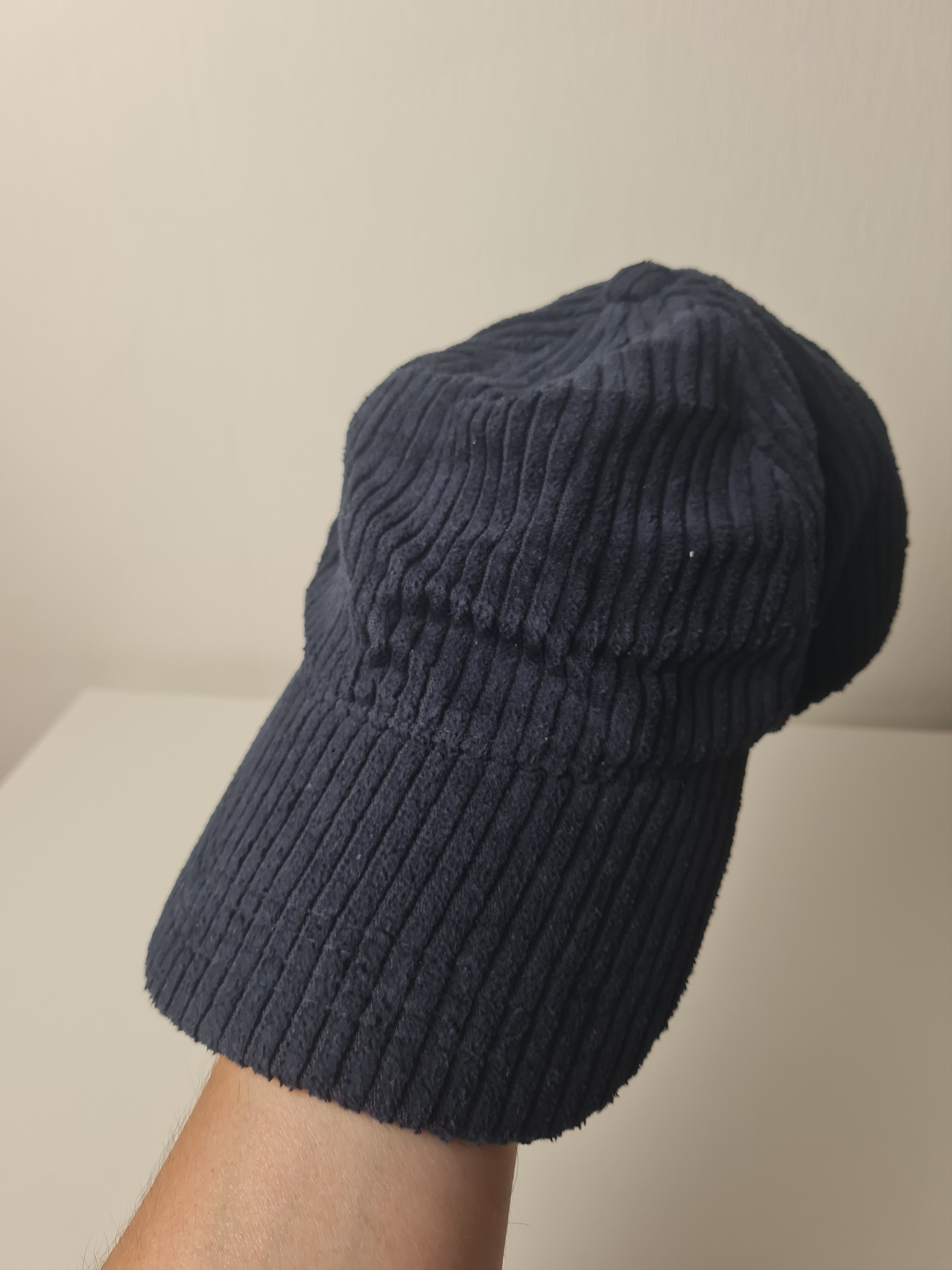 Ted Baker Ted Baker London Corduroy Baseball Cap Navy Hat Cord Cotton Size ONE SIZE - 6 Thumbnail