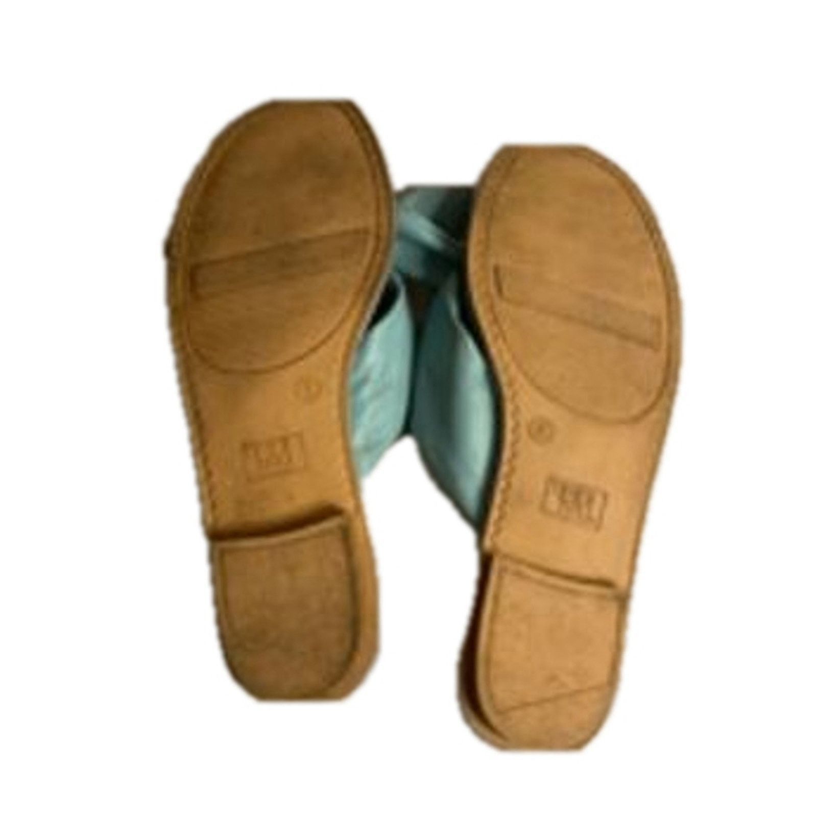 Other Minimalist Sage Green Knot Slide Sandals Time and Tru Size US 8 / IT 38 - 7 Thumbnail