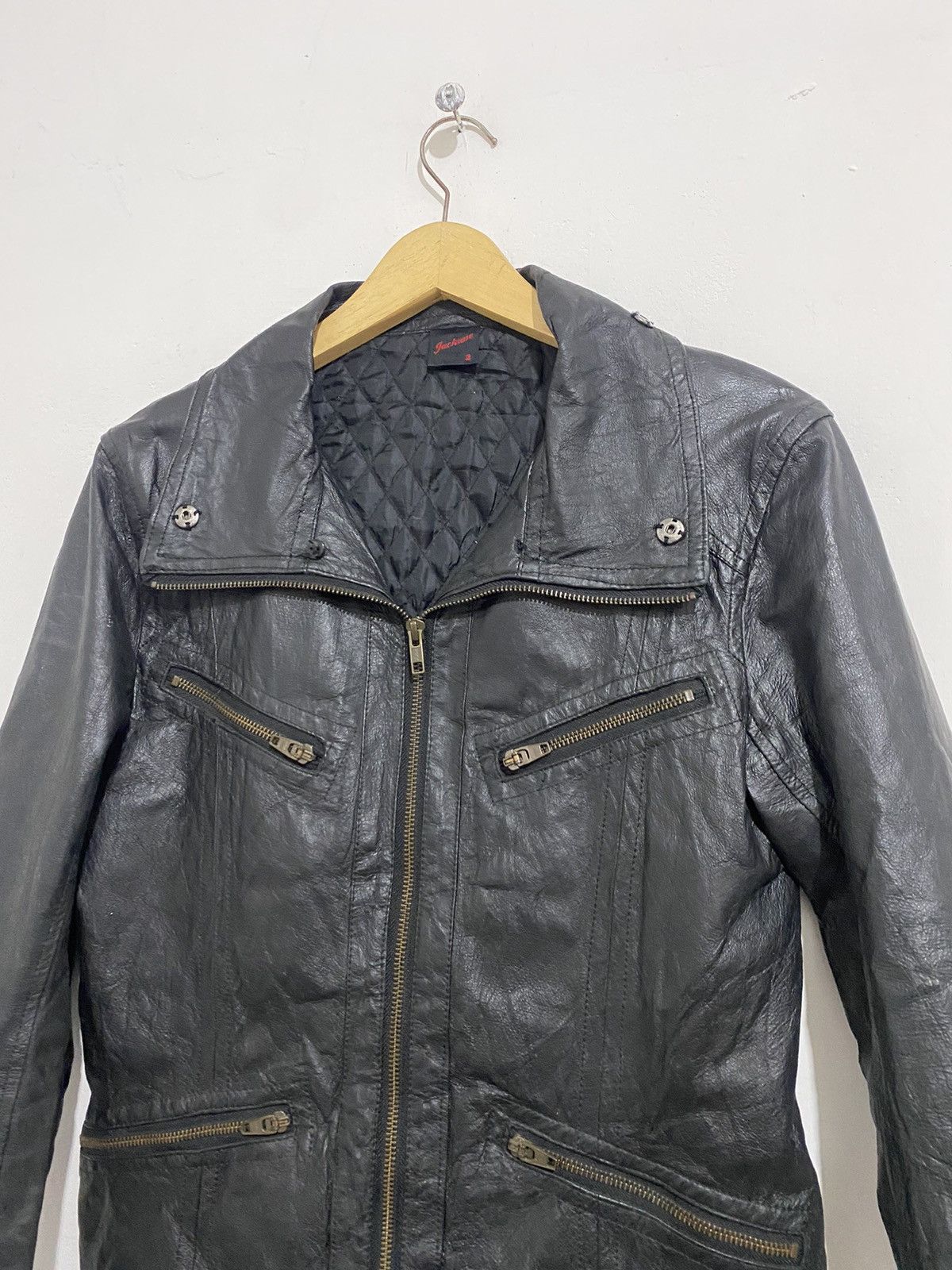 If Six Was Nine 💸BINDINGOFFER💸Jack Roses Leather Jacket Bikers Ifsix Lgb Size US M / EU 48-50 / 2 - 2 Thumbnail