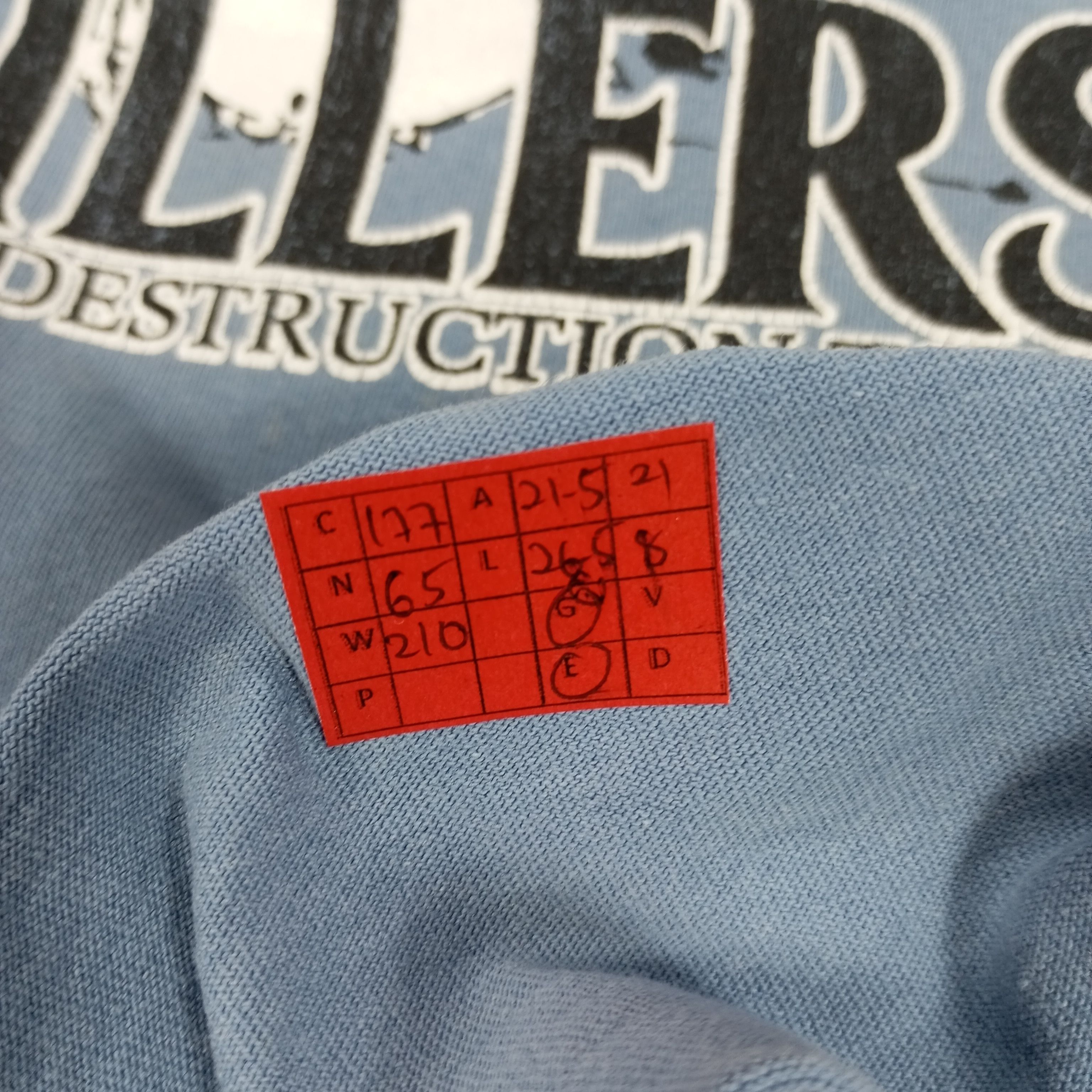 Band Tees × Vintage The Killers World Destruction Tour Tshirt Music Size US L / EU 52-54 / 3 - 8 Thumbnail
