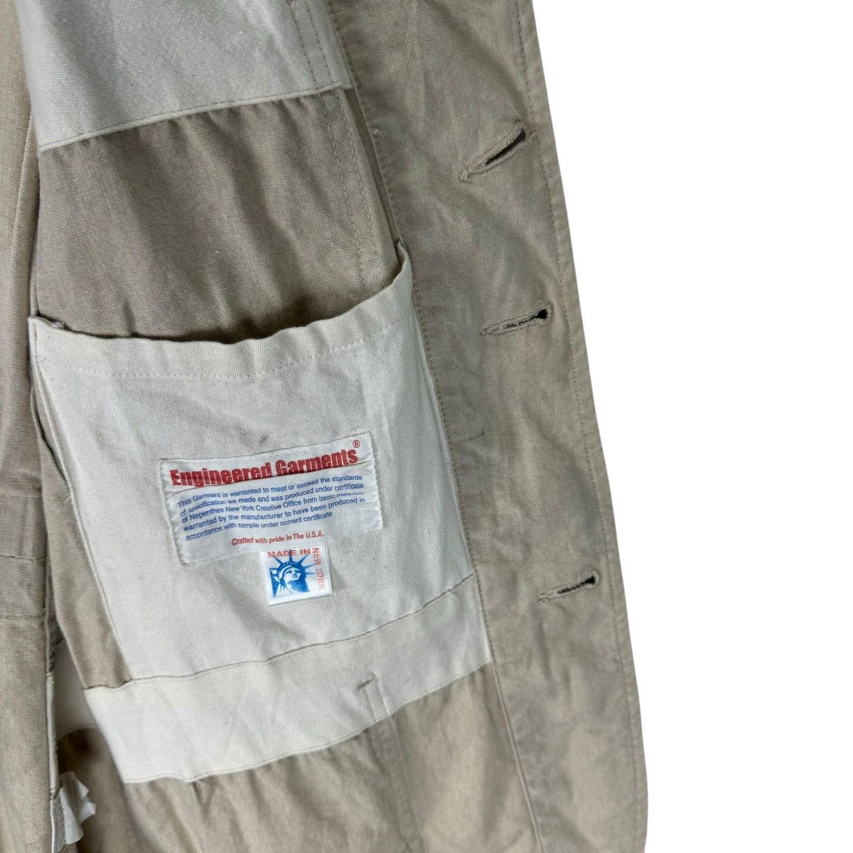Engineered Garments × Nepenthes 🌟ENGINEERED GARMENTS CANVAS WORKWEAR JACKET Size US M / EU 48-50 / 2 - 7 Thumbnail