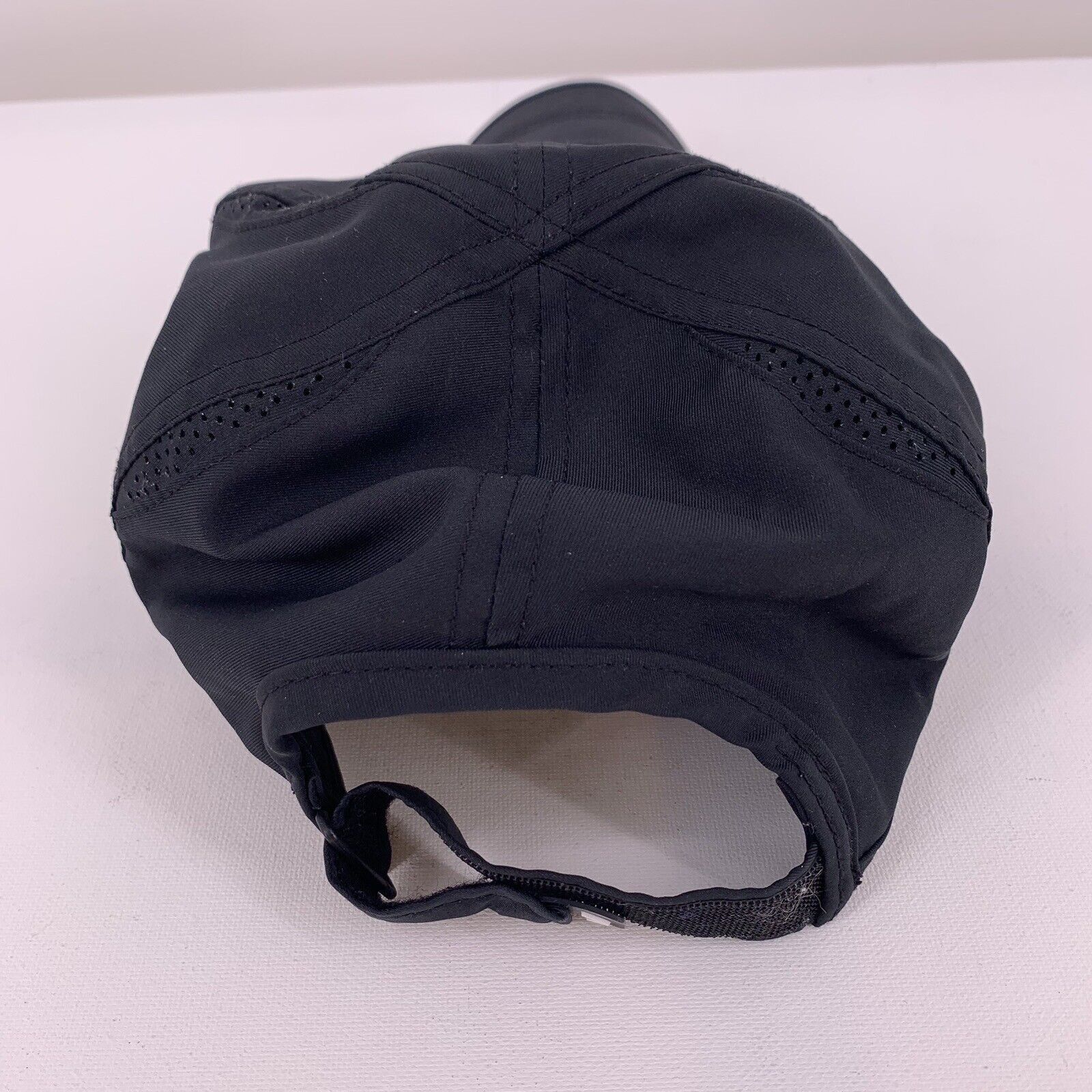 Nike Nike Golf Tennis Cap Featherlight Dri Fit Curved Bill Black Size ONE SIZE - 4 Thumbnail