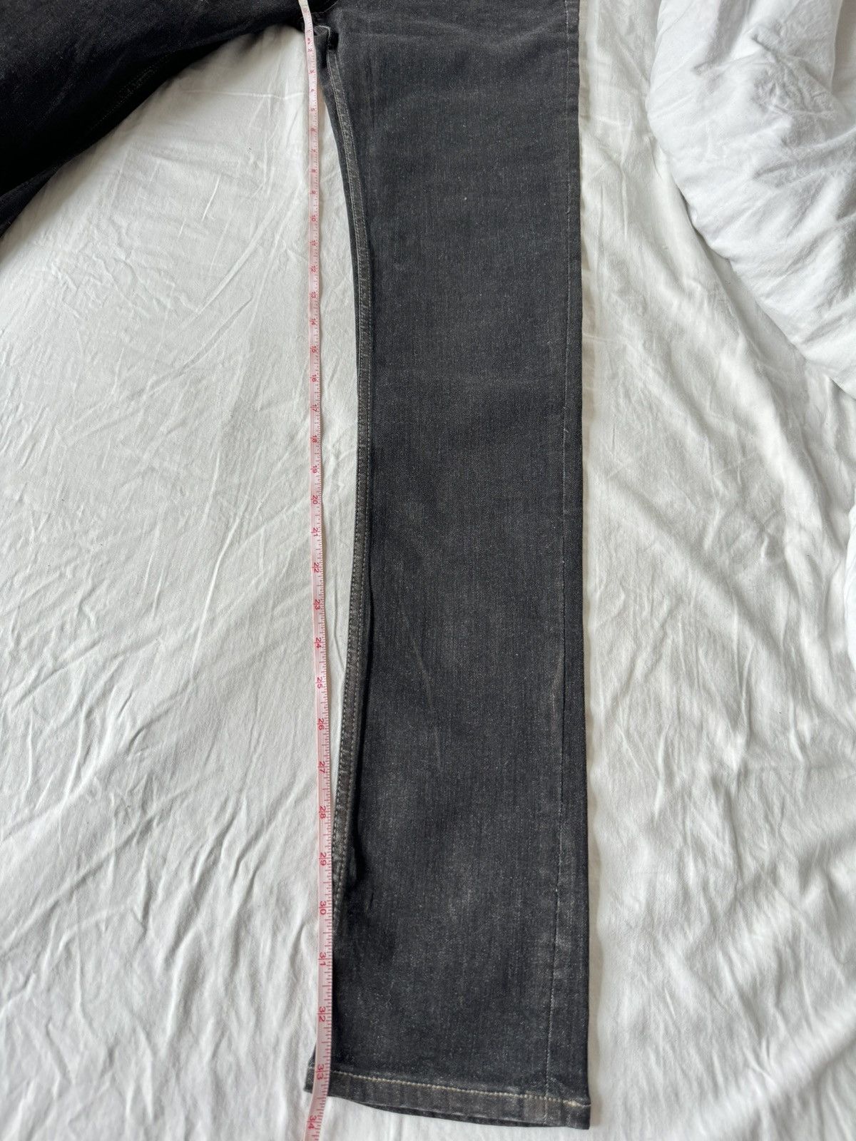 Rick Owens × Rick Owens Drkshdw NEW 🔥 METAL WAXED TYRONE LACQUERED PERFORMA CARTI TRAVIS 30 Size 29" - 19 Thumbnail