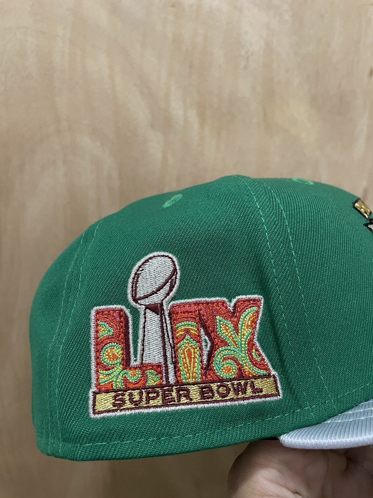 MyFitteds Myfitteds Philadelphia eagles Super Bowl patch size 8 new Size ONE SIZE - 4 Thumbnail