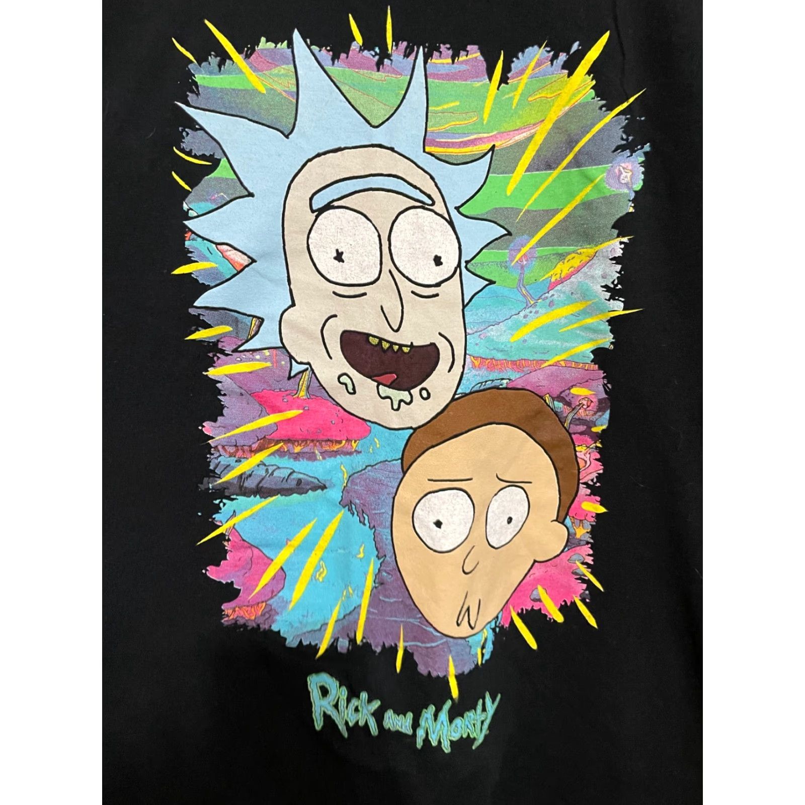 Ripple Junction RippleJunction Men's Rick & Morty Short Sleeves Black T-Shirt Size 3XL Size US XXL / EU 58 / 5 - 2 Thumbnail