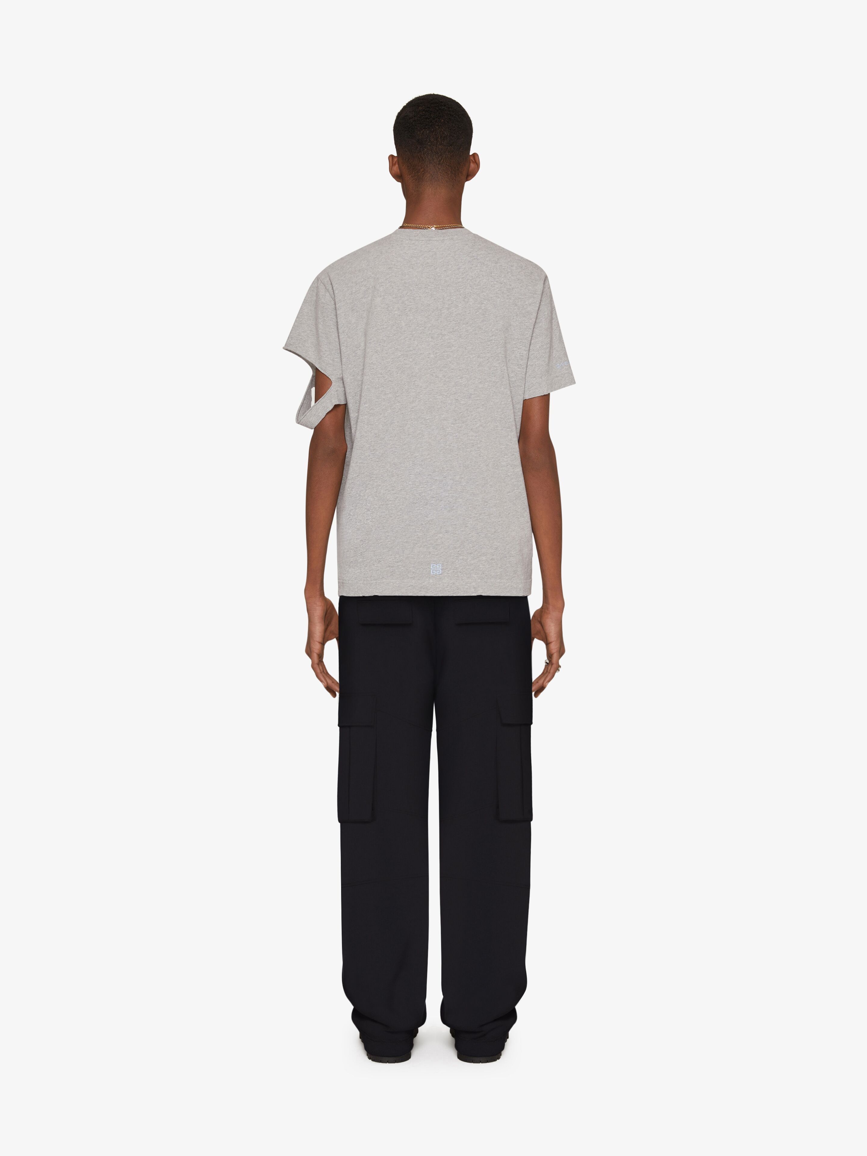 Givenchy o1w1db10325 Jersey Cargo Pants in Black Size US 34 / EU 50 - 6 Thumbnail