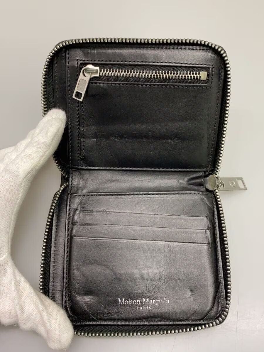 Maison Margiela Stitch Zip Leather Walelt Size ONE SIZE - 3 Thumbnail
