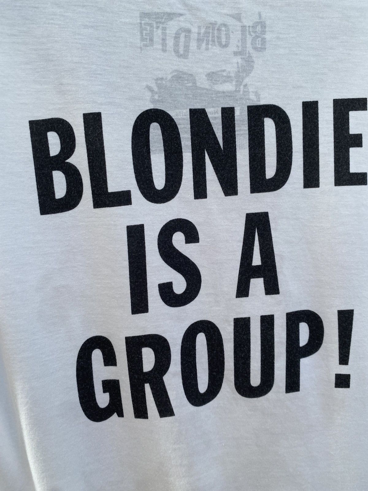Hysteric Glamour Hysteric Glamour Blondie Is A Group Crop Long T Shirt Size ONE SIZE - 5 Thumbnail