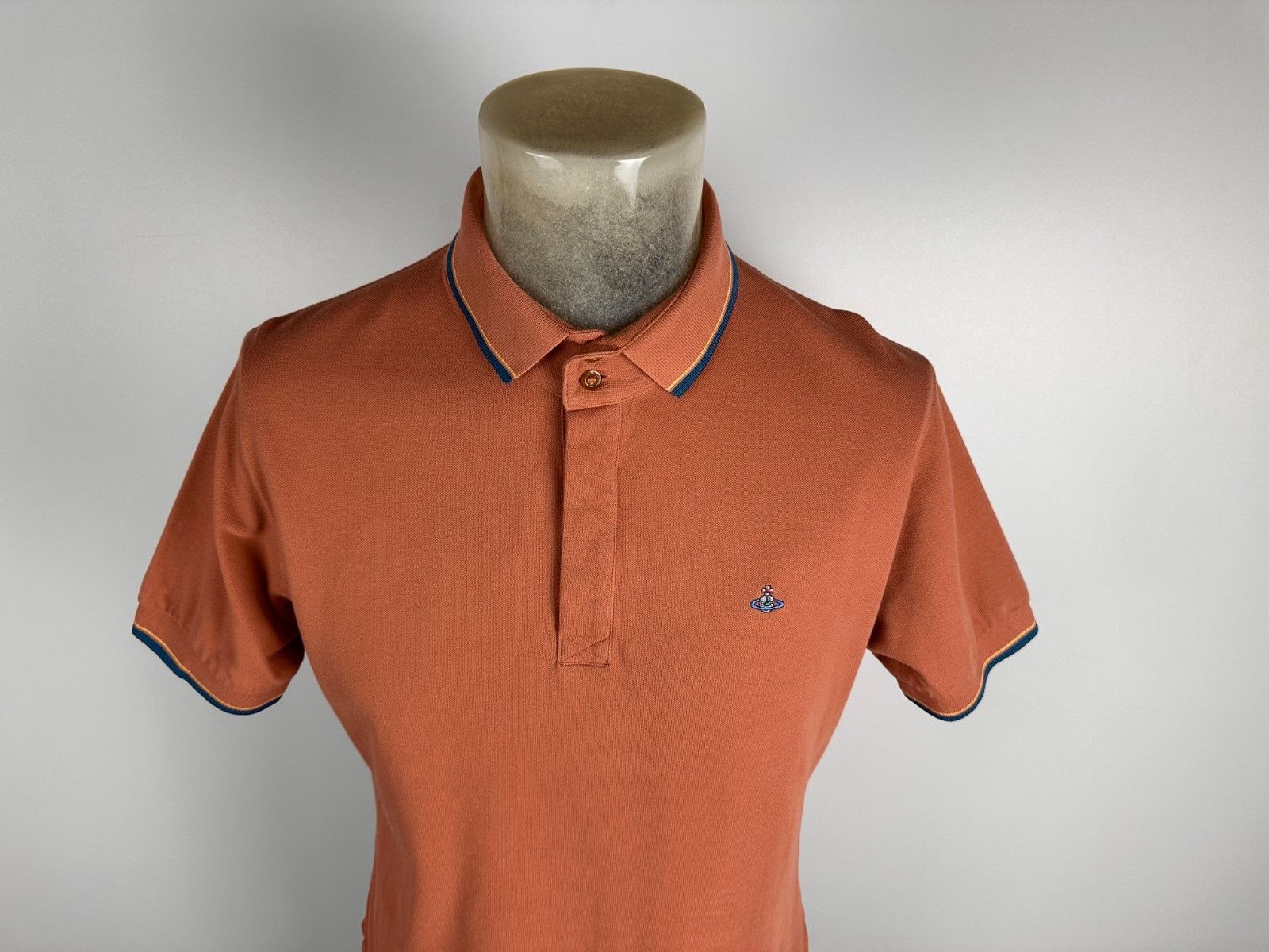 Vivienne Westwood Vivienne Westwood Polo Shirt Men’s Orange Size L Size US L / EU 52-54 / 3 - 3 Thumbnail