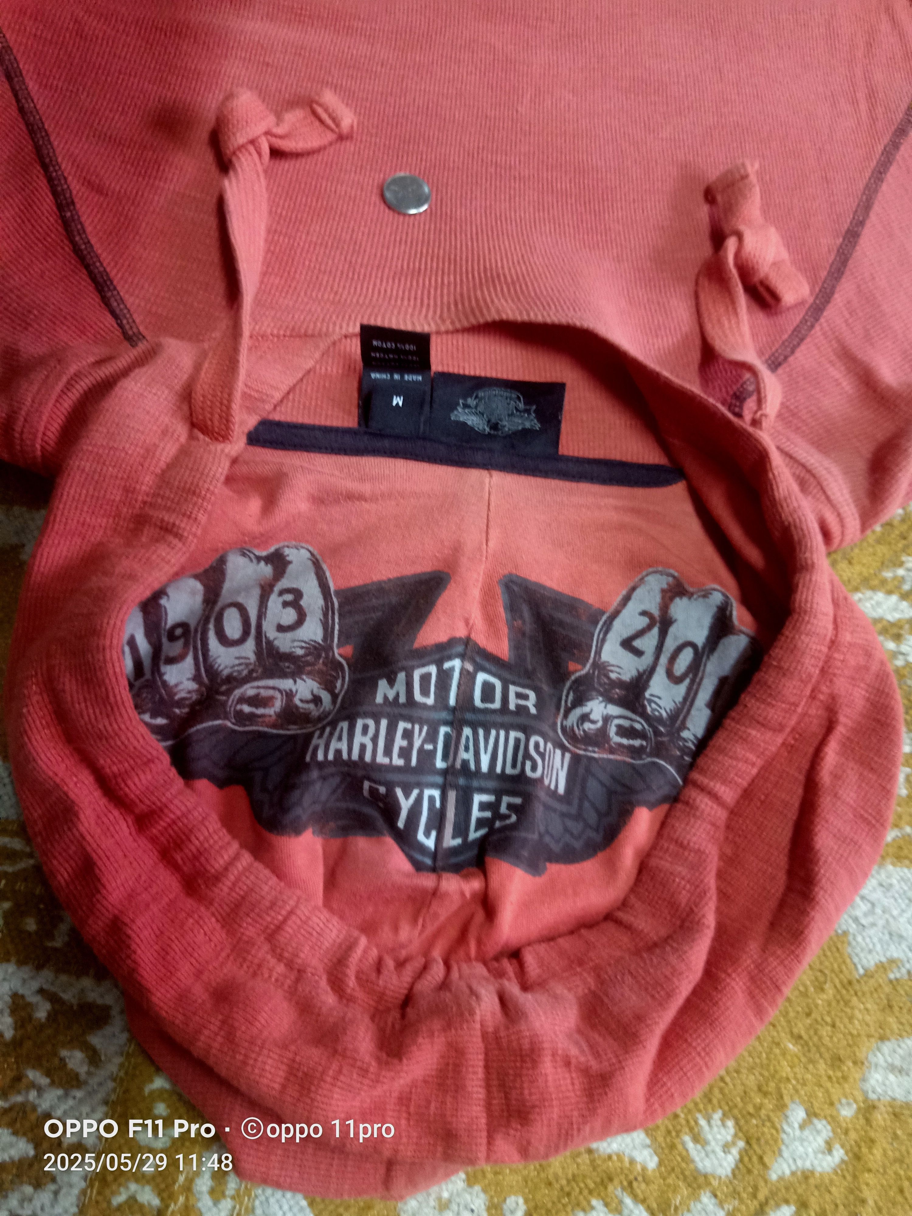 Harley Davidson Harley Davidson Longsleeve Men Cotton Size US M / EU 48-50 / 2 - 5 Thumbnail