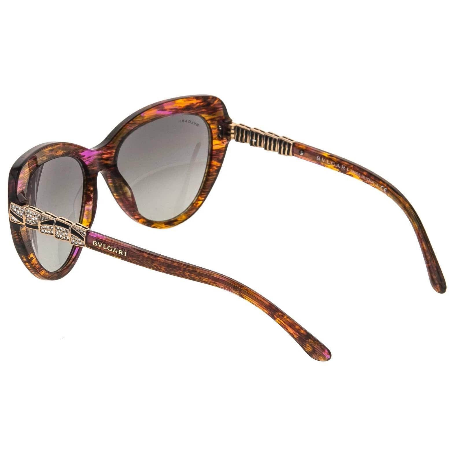 Bvlgari BVLGARI BV8143B 8143 Serpenti Orange Red Fantasy Sunglasses Size ONE SIZE - 3 Thumbnail
