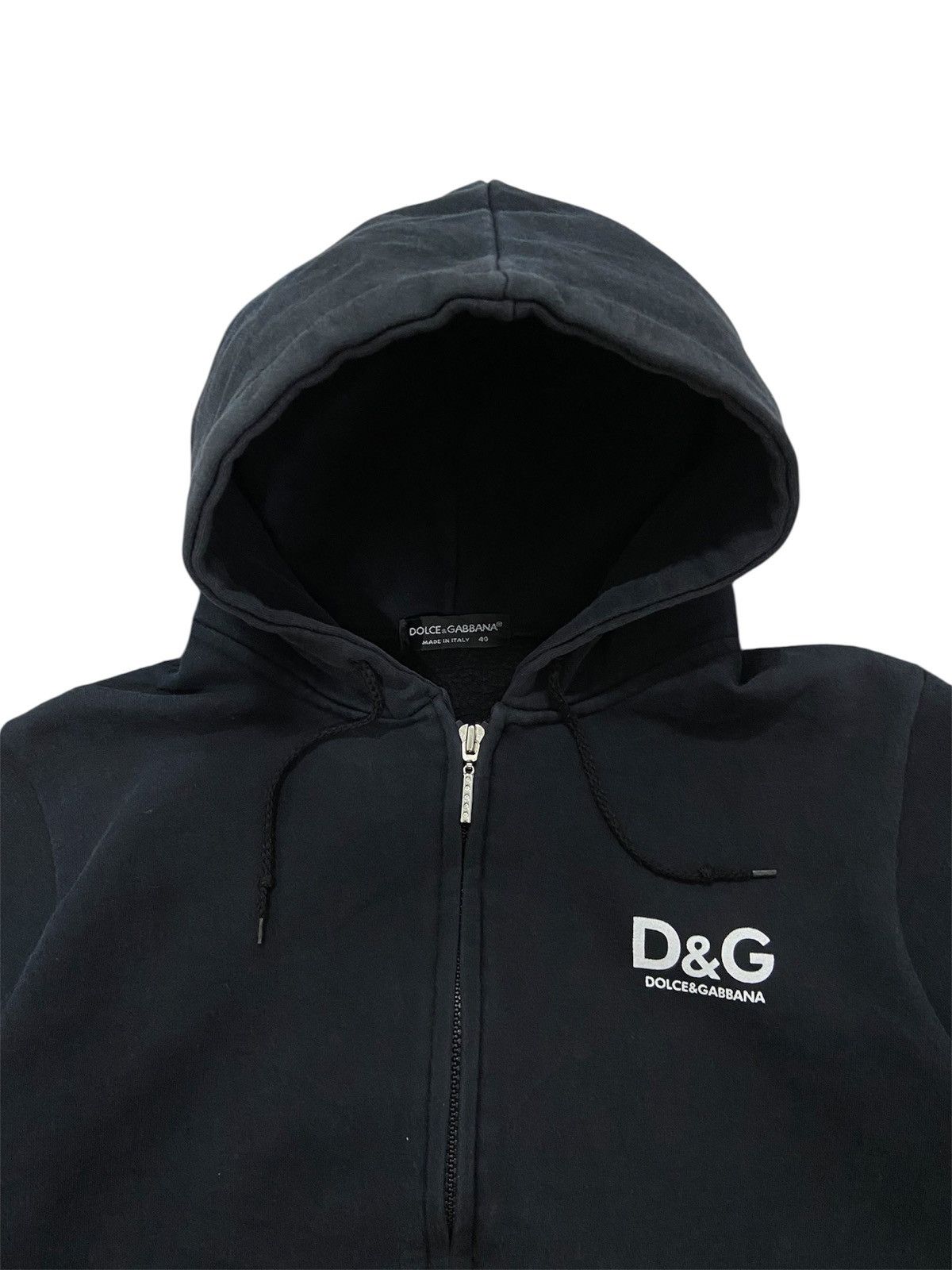 Dolce & Gabbana D&G Y2K Archive Ampersand Zip Hoodie Size S / US 4 / IT 40 - 3 Thumbnail