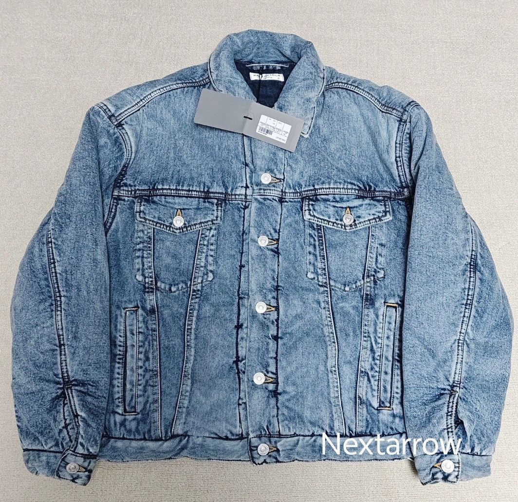Balenciaga Balenciaga 22fw Padded washed denim cotton jac2412-Nextarrow Size XS / US 0-2 / IT 36-38 - 1 Thumbnail