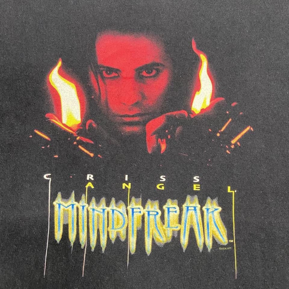 Vintage Vintage Criss Angel Mind freak NYC Shirt Size US XXL / EU 58 / 5 - 5 Thumbnail
