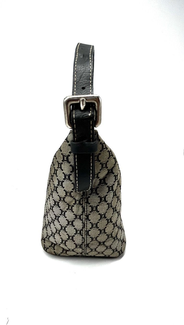 Celine AUTHENTIC CELINE MONOGRAM CANVAS HOBO SHOULDER BAG Size ONE SIZE - 4 Thumbnail