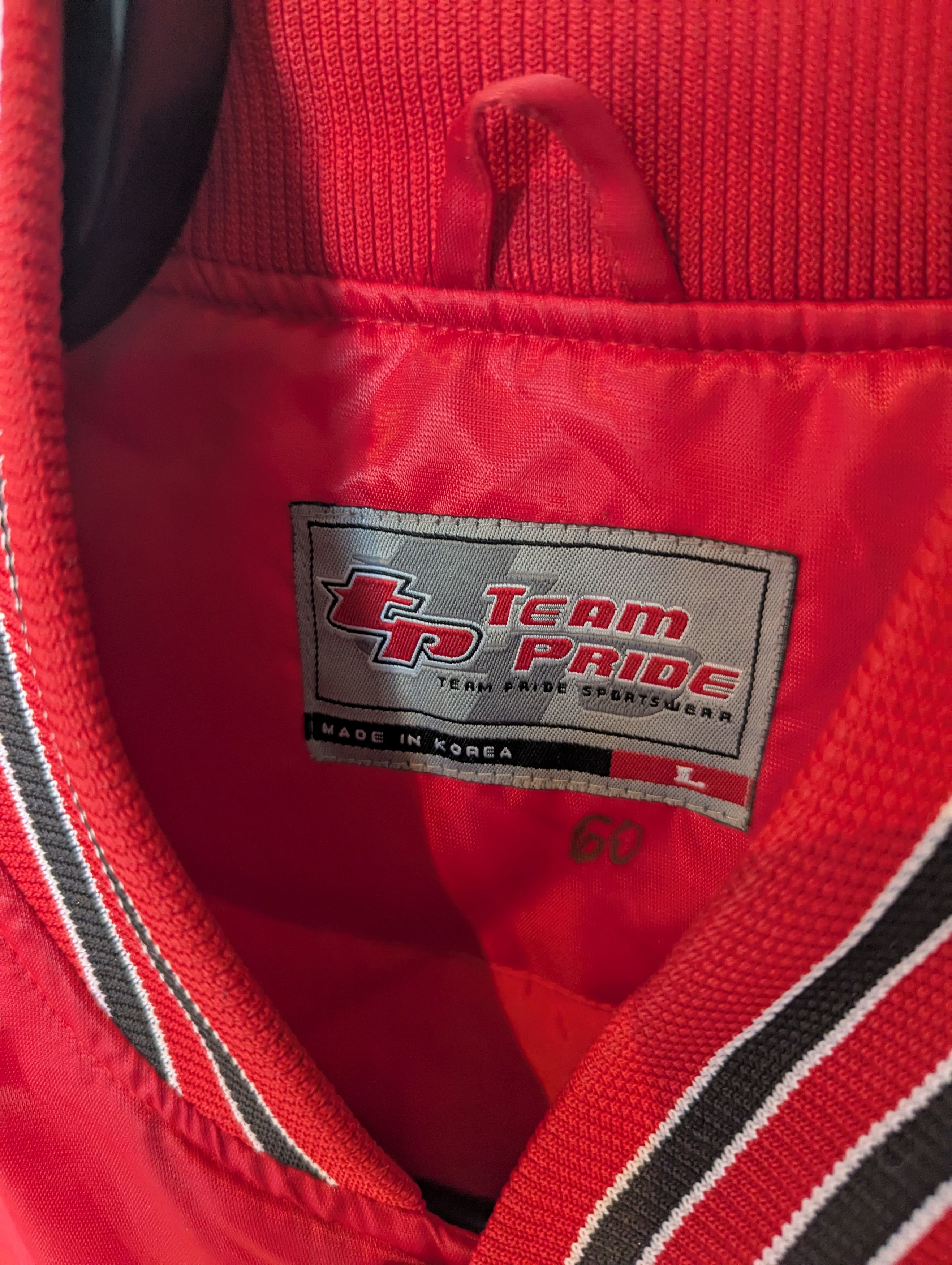 Starter University of Maryland Bomber Varsity Jacket vintage rare Size US L / EU 52-54 / 3 - 3 Thumbnail