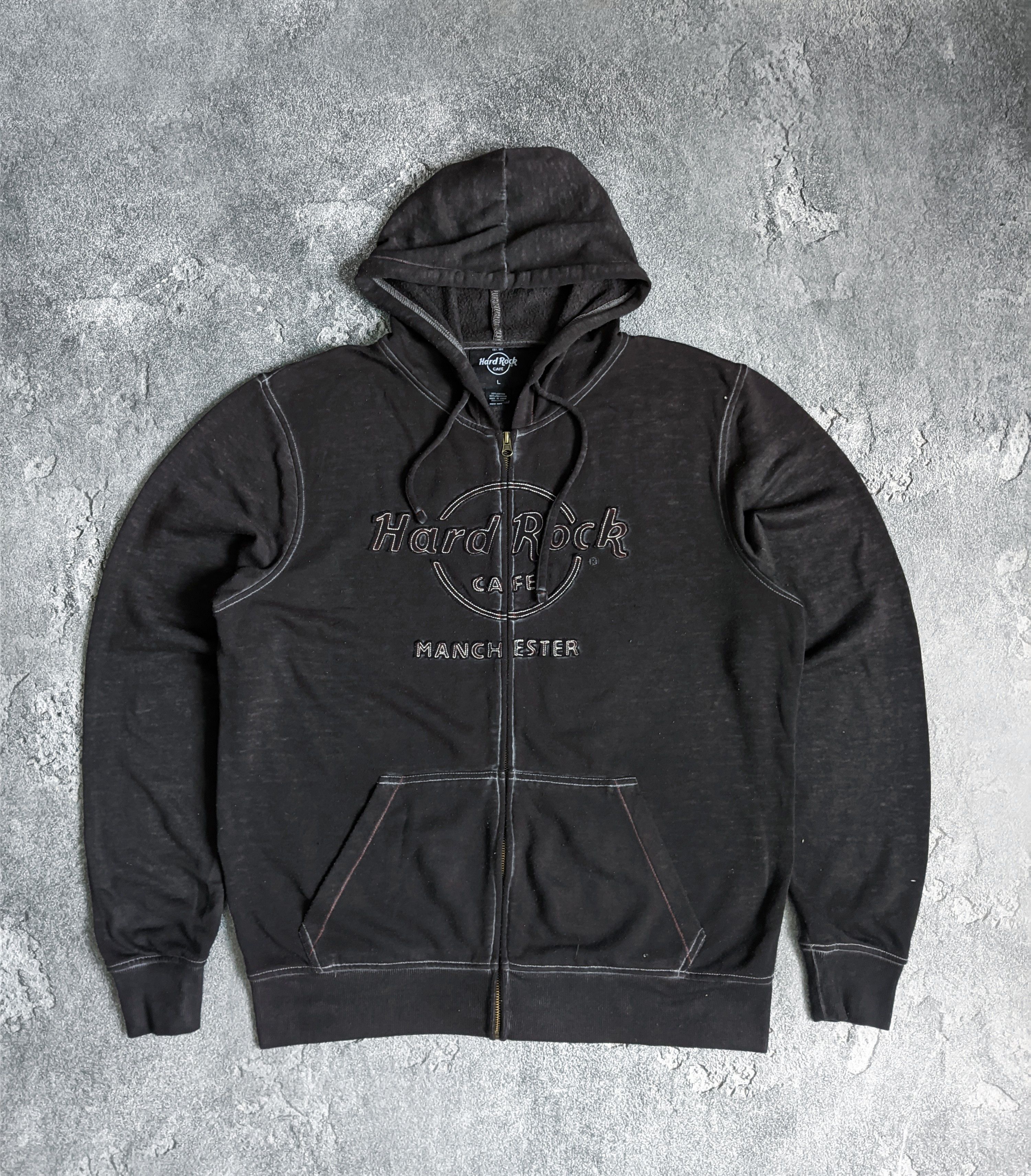Hard Rock Cafe Vintage Hard Rock Cafe zip hoodie y2k manchester Size US L / EU 52-54 / 3 - 2 Thumbnail