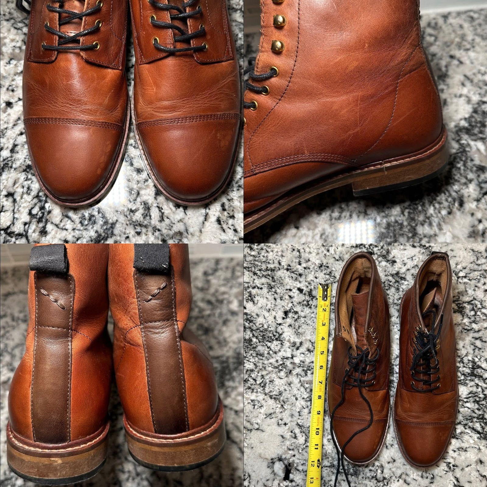 Shoe The Bear Shoe The Bear Chelsea Boots - Brown - Leather - Men - 9.5/10 US - 43 (EU) - Preowned - Cap Toe Lace Up Chelsea Boot Size ONE SIZE - 8 Thumbnail