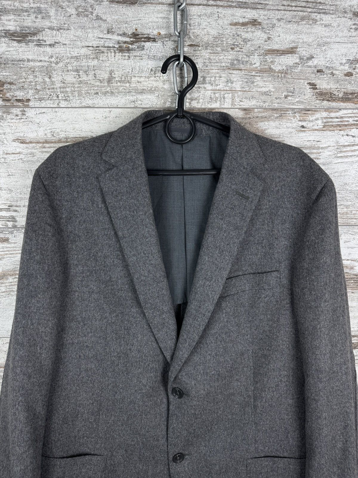 Ermenegildo Zegna × Z Zegna Mens Vintage Z Zegna blazer gray jacket luxury Ermenegildo Size US M / EU 48-50 / 2 - 3 Thumbnail