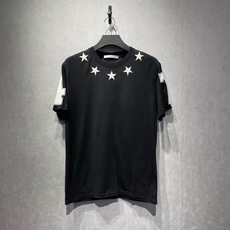 Givenchy Givenchy Five-pointed Star Pattern Printed Short Sleeve Size US XL / EU 56 / 4 - 1 Thumbnail