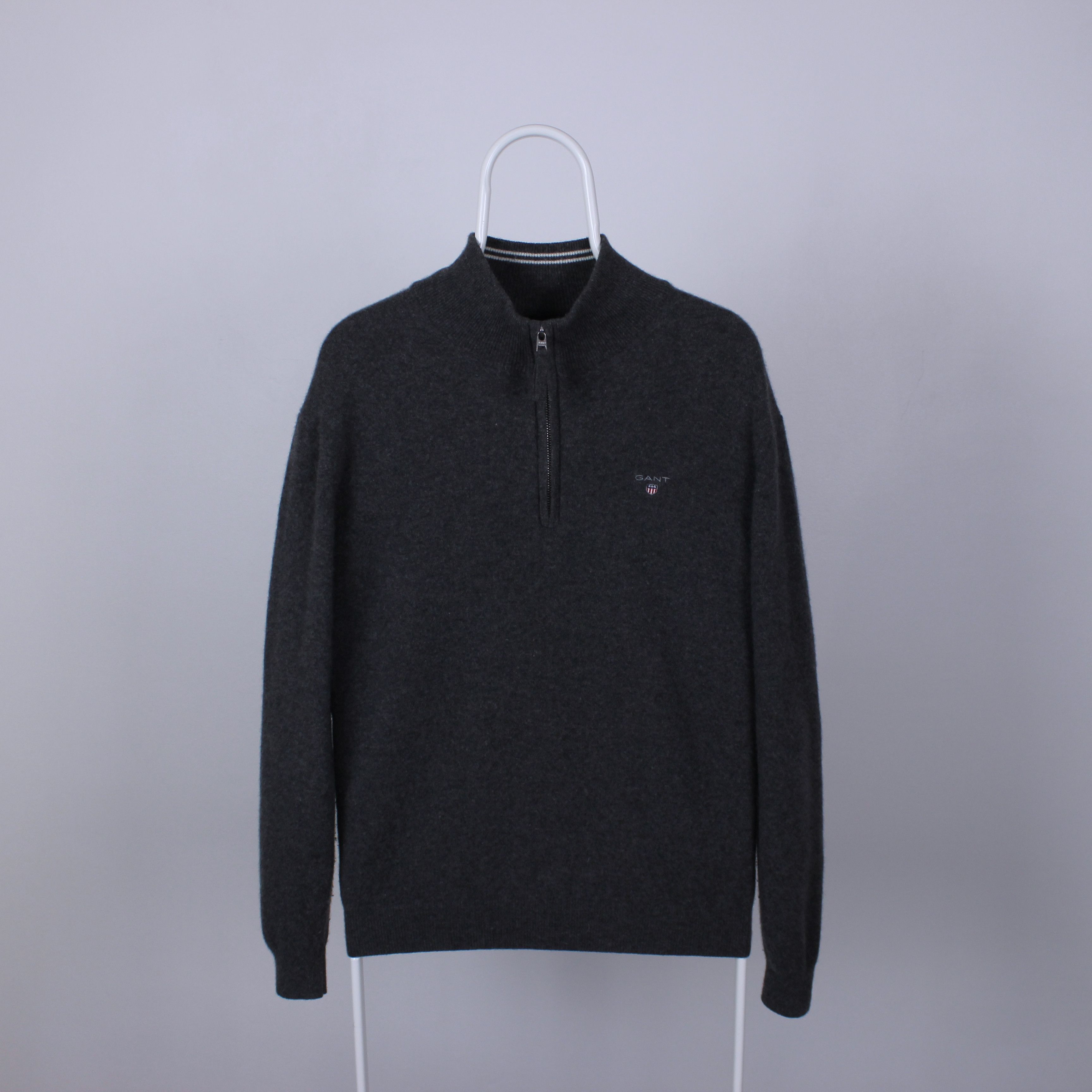 Gant Gant jumper 3/4 zip sweater pure wool cashmere M L Size US L / EU 52-54 / 3 - 5 Thumbnail