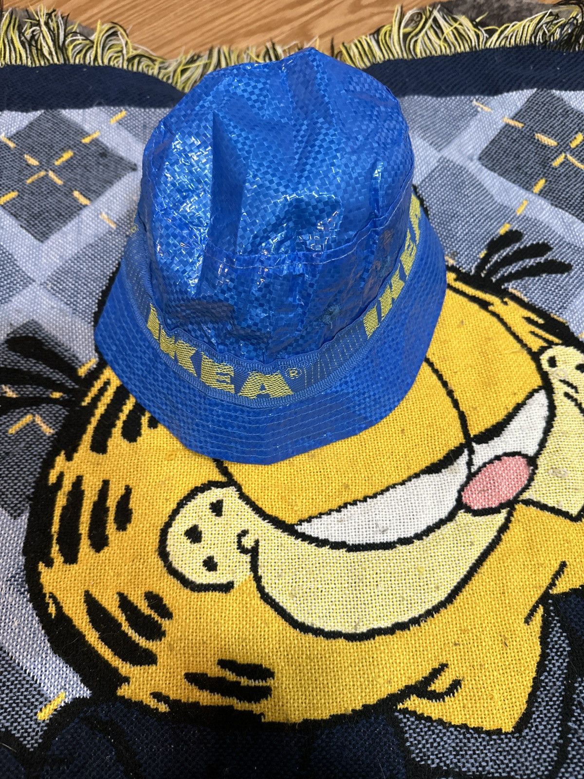 Ikea IKEA Knorva Bucket Crusher Hat Blue Size ONE SIZE - 2 Thumbnail