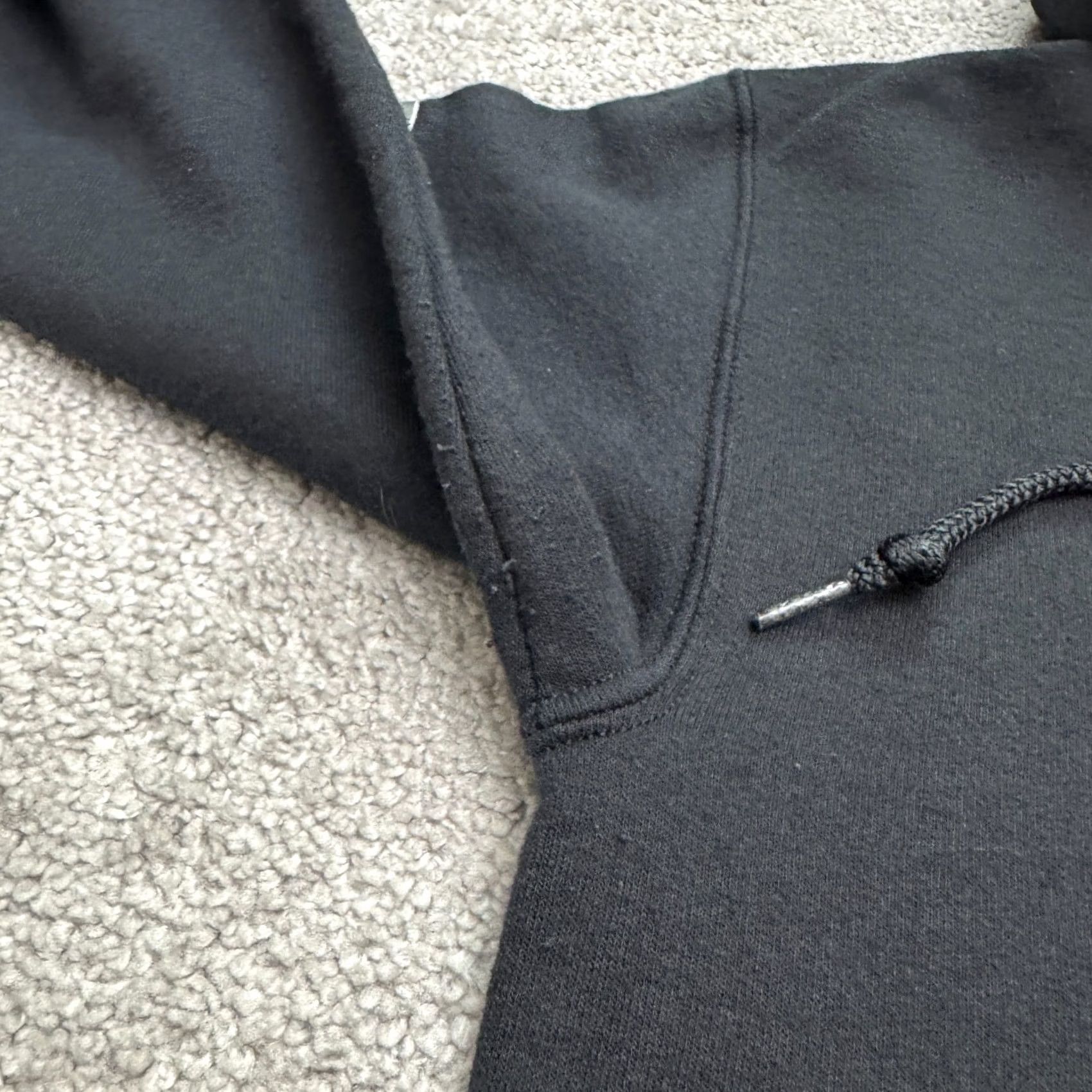 Vintage Harry Potter Hogwarts Hoodie Pullover Sweatshirt Mens S Black Fleece Logo 1/4 Zip Hooded Winter All Seasons Size US S / EU 44-46 / 1 - 5 Thumbnail