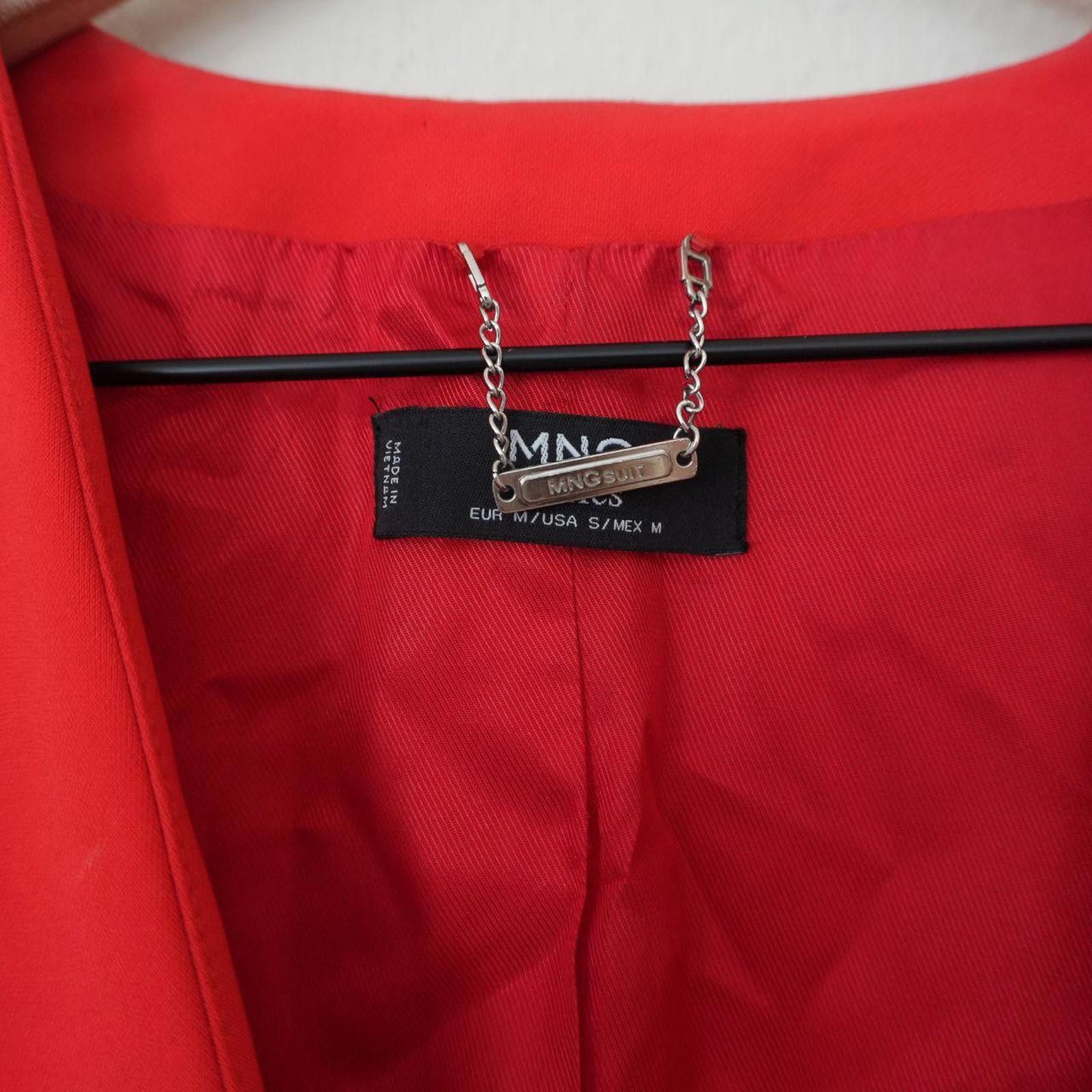 Mango Mango Blazer Women's S Red Basics Size S / US 4 / IT 40 - 3 Thumbnail
