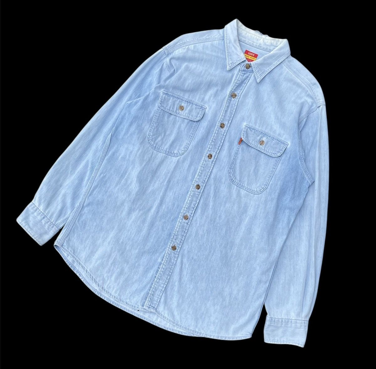 Levi's 🔥Accept Binding Offer🔥 Vintage Levi's Button Up Size US L / EU 52-54 / 3 - 2 Thumbnail