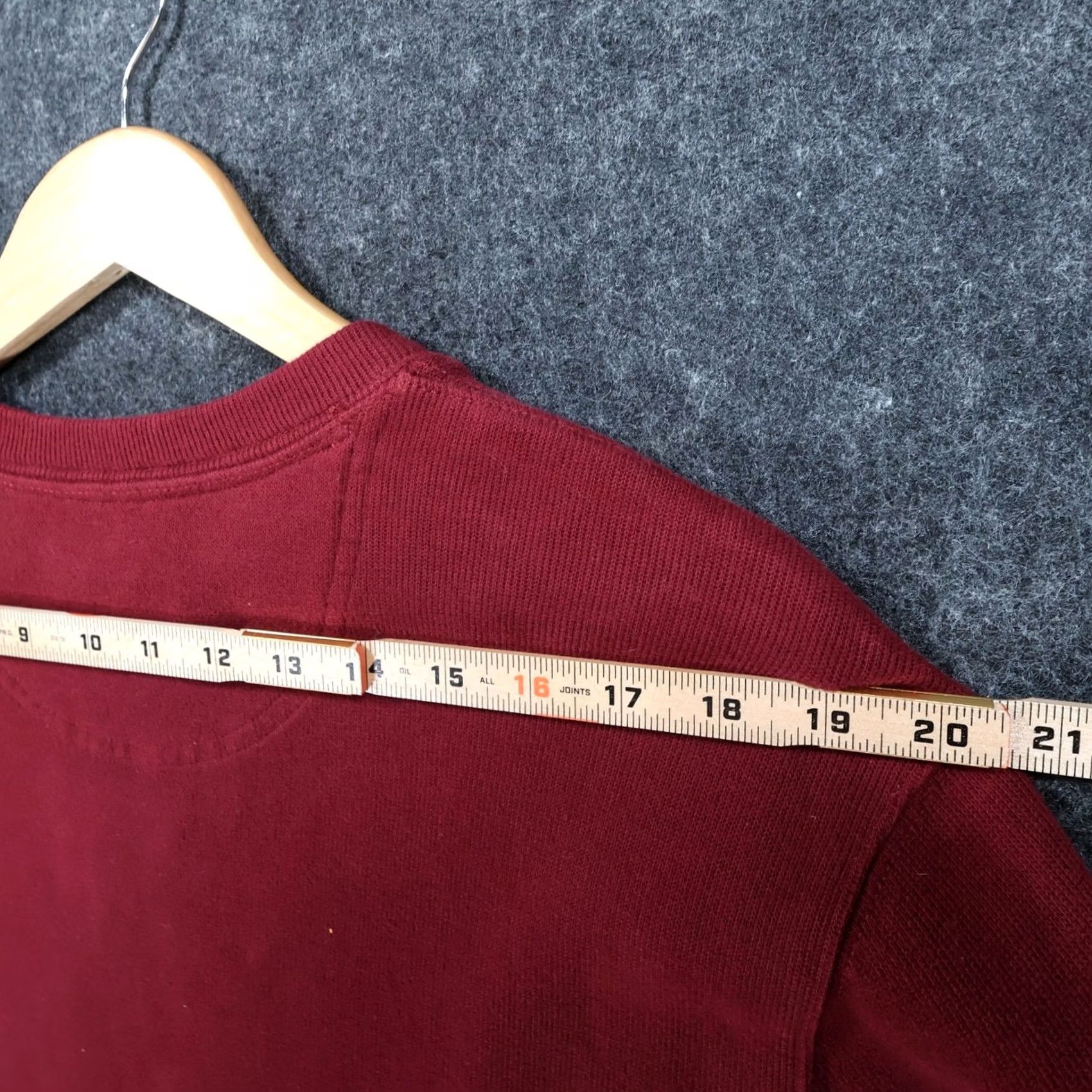Lands' End Lands' End Sweatshirt Mens L Red Long Sleeve Crew Neck Ribbed Trim Excellent Size US L / EU 52-54 / 3 - 6 Thumbnail