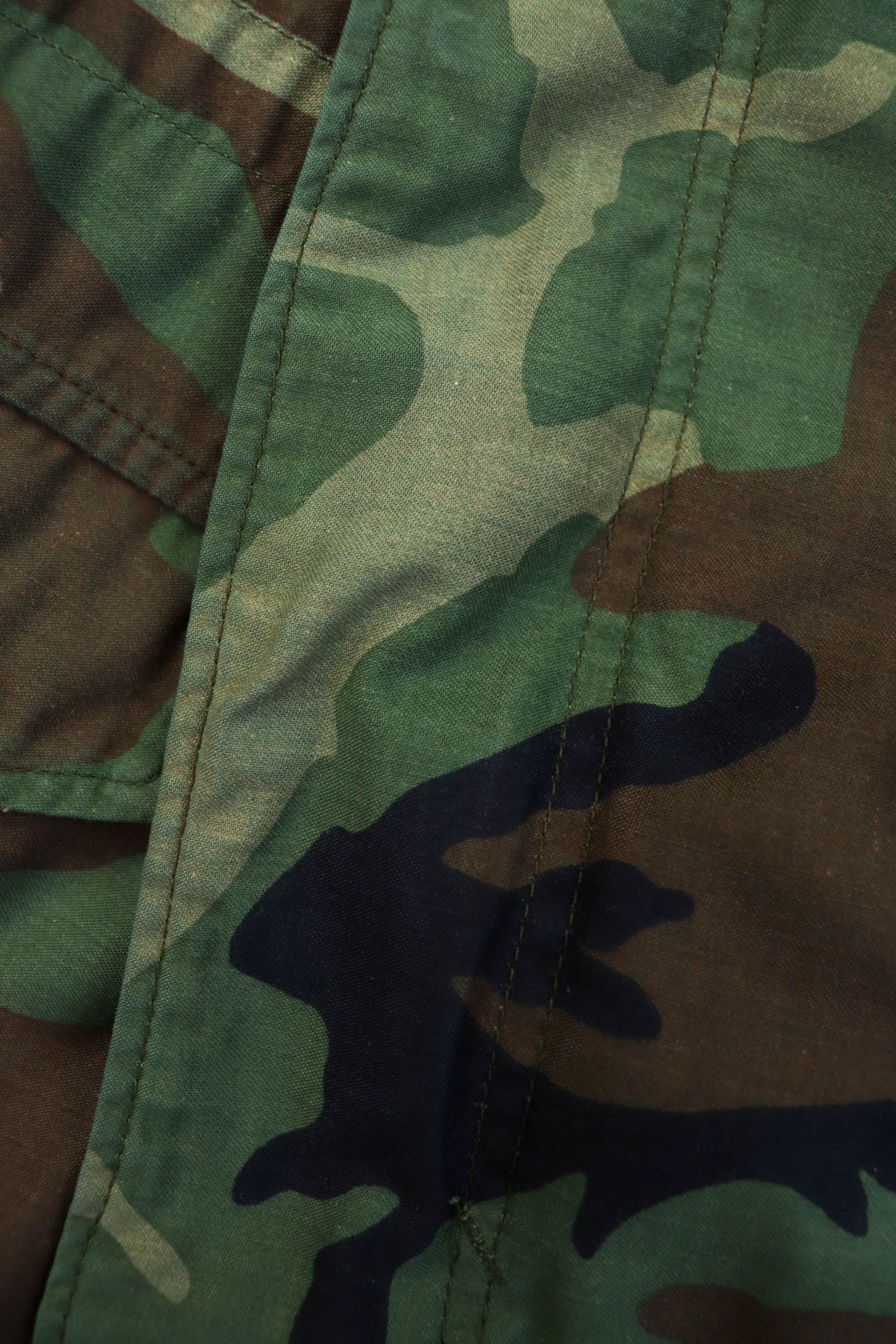 Vintage USMC Vintage 80s 1985 GENERAL Zip M-65 Camo Field Jacket Size US M / EU 48-50 / 2 - 19 Thumbnail