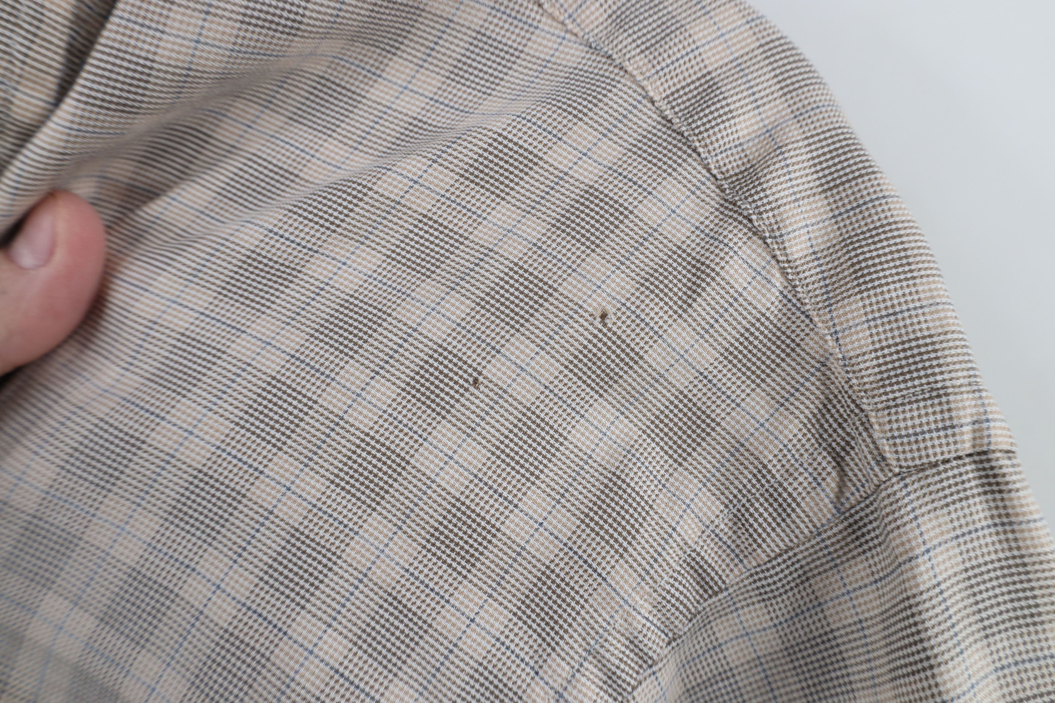 Lands' End × Vintage Vintage 90s Lands End Collared Button Down Shirt Plaid Size US M / EU 48-50 / 2 - 4 Thumbnail