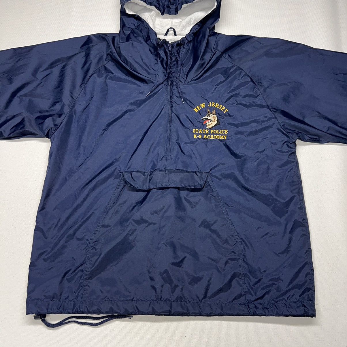 Other New Jersey State Trooper Windbreaker Blue Police Dog Jacket Size US M / EU 48-50 / 2 - 2 Thumbnail