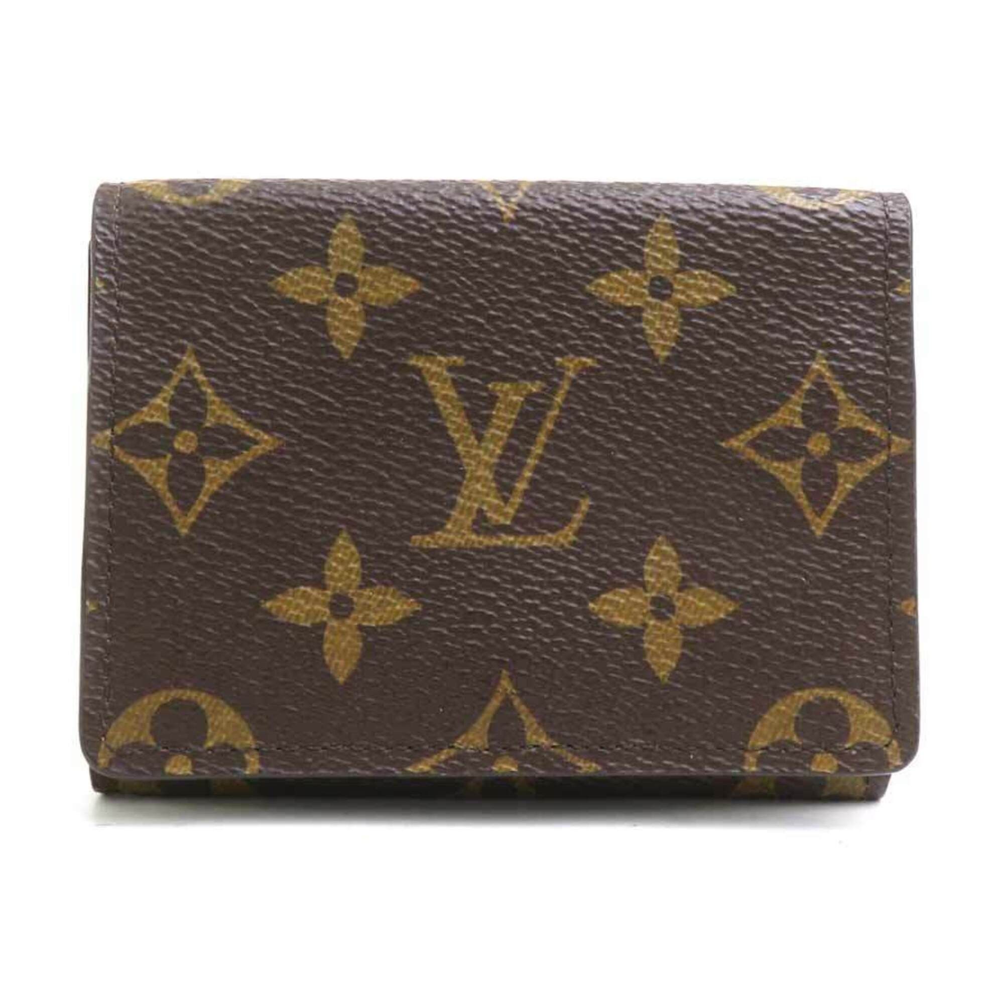Louis Vuitton Louis Vuitton business card holder/card case, Monogram canvas, brown, men's/women's, M63801 r11206a Size ONE SIZE - 1 Thumbnail