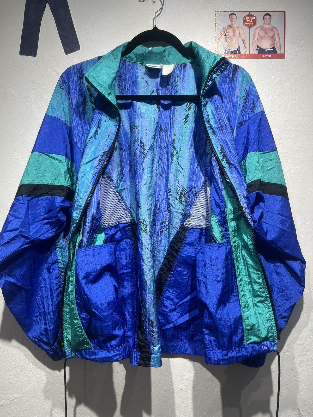 Asics × Vintage Vintage Asics Windbreaker Size US L / EU 52-54 / 3 - 9 Thumbnail