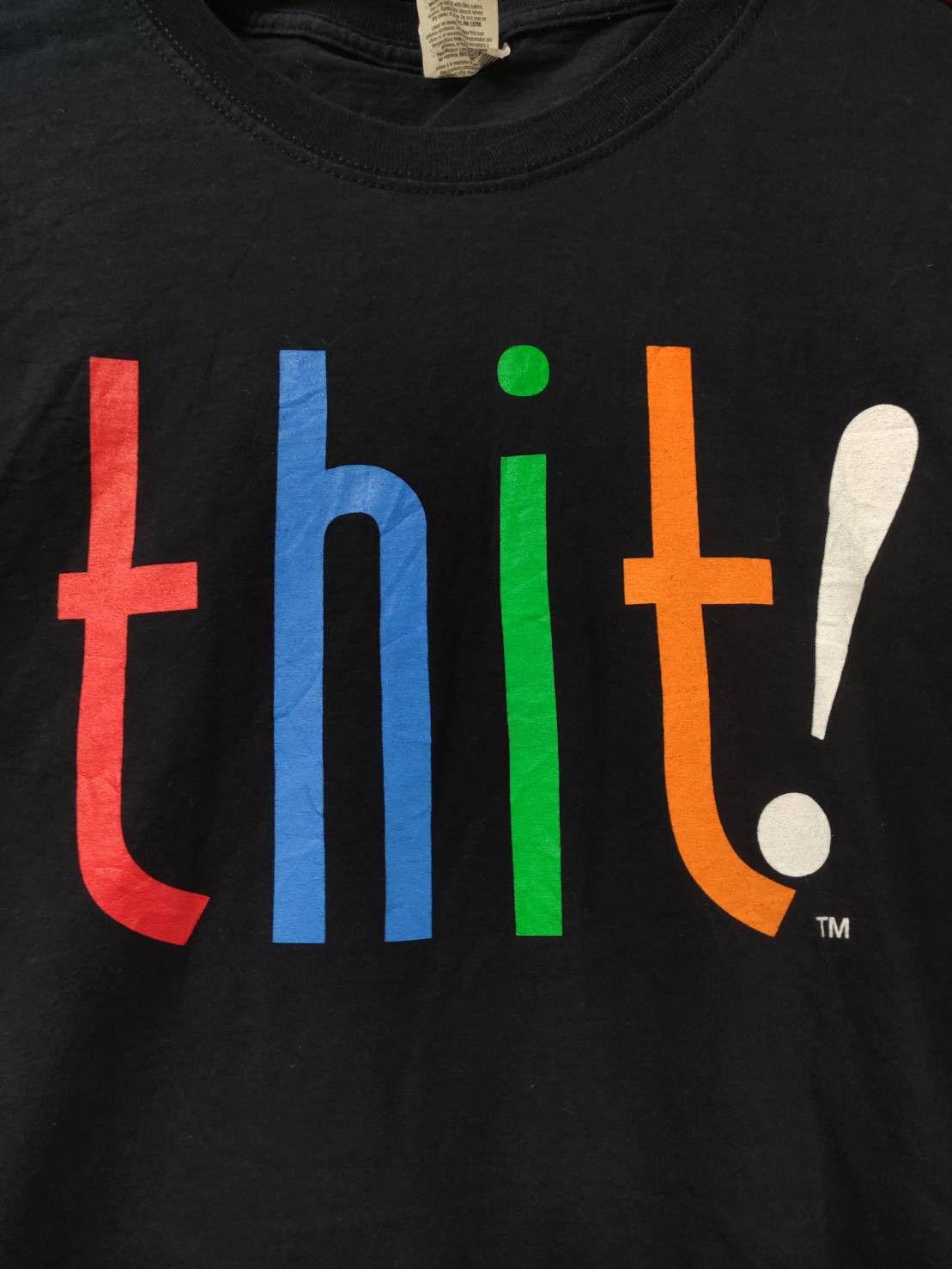 Vintage Vtg Thit! Community Pop Culture Logo T-Shirt Size US XXL / EU 58 / 5 - 3 Thumbnail